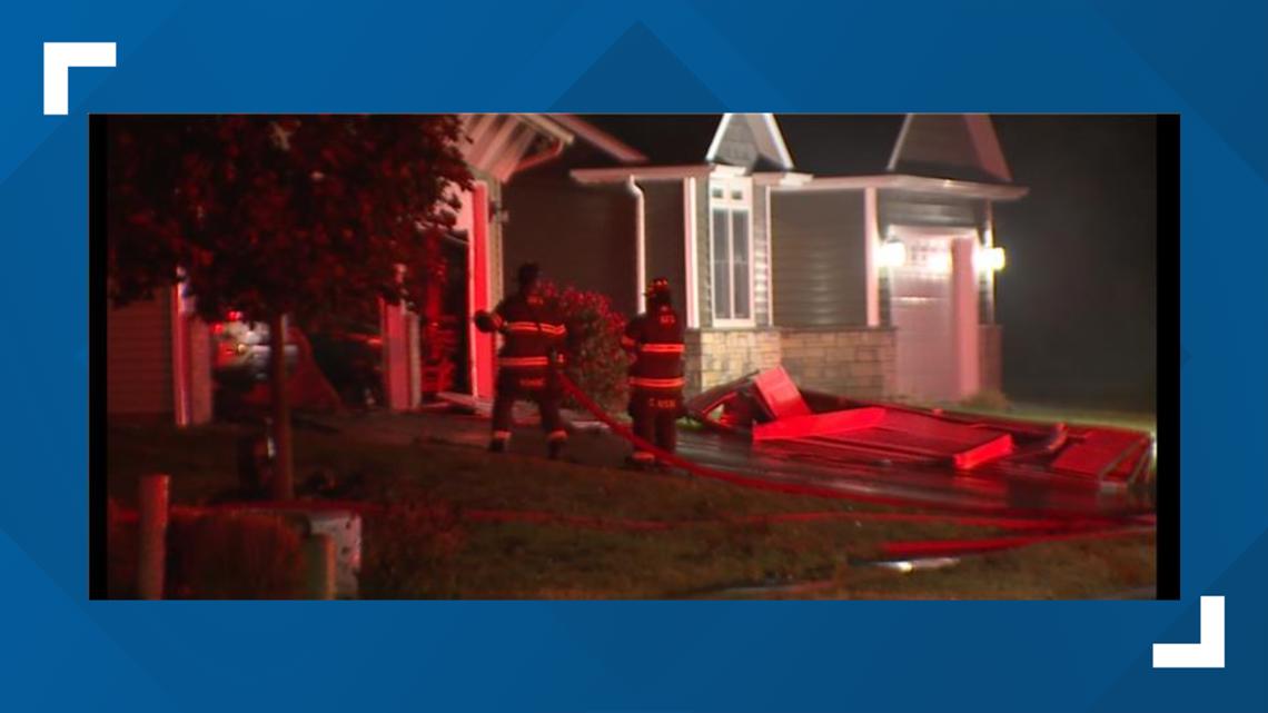 Suspected lightning strike leads to house fire in Rock Island