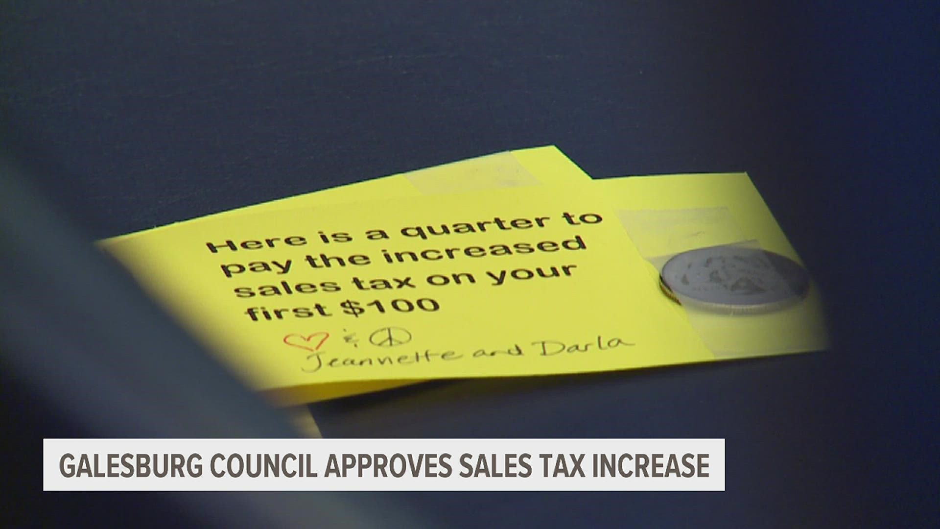 The 0.25% tax increase is set to take effect July 1, 2023 and is estimated to generate approximately $950,000 in annual revenue for the city.