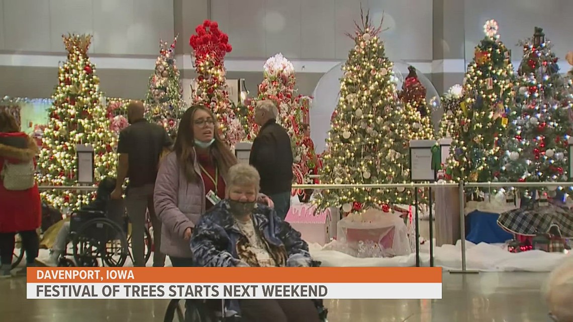 Festival of Trees returning to Davenport's River Center