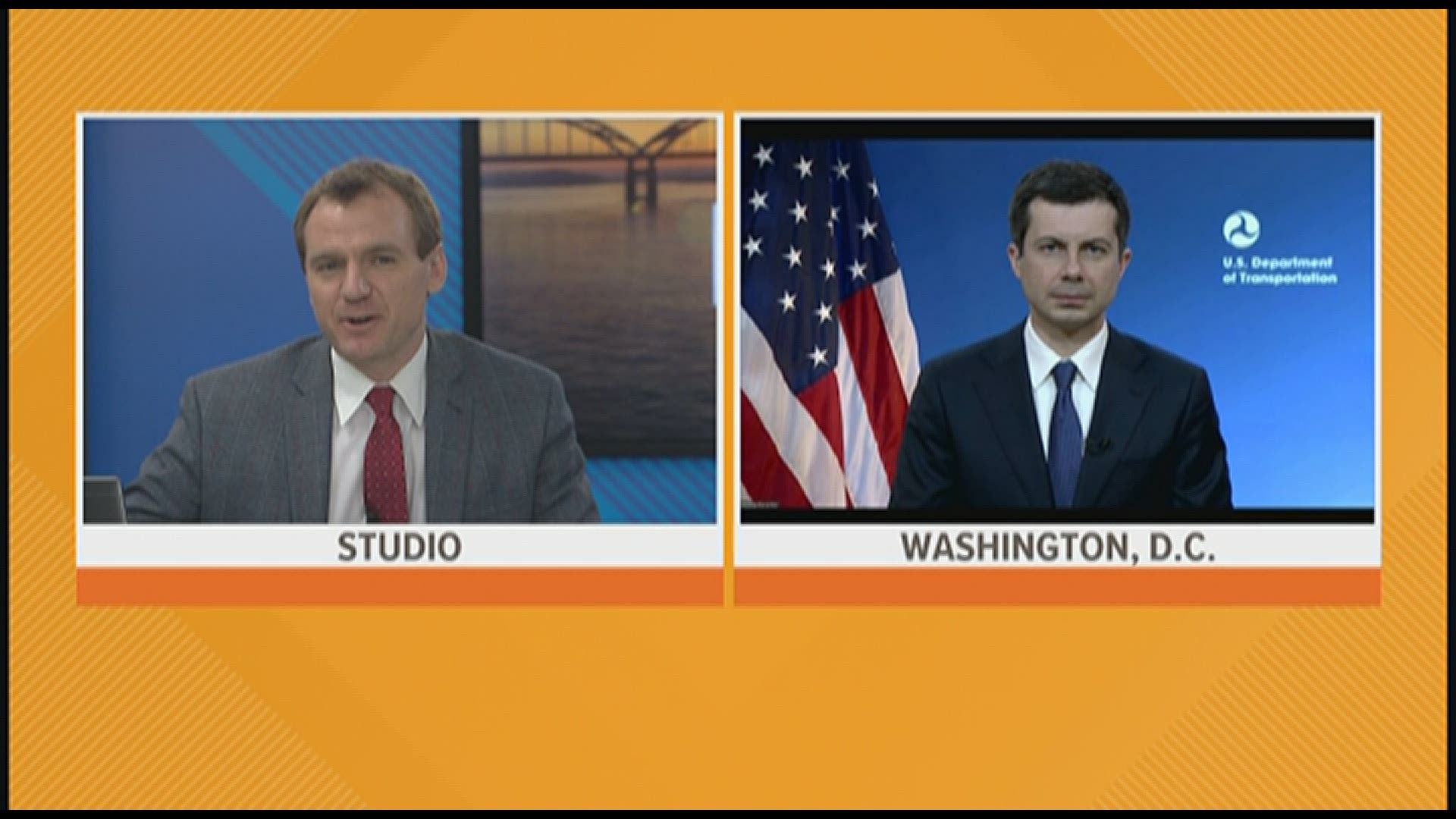 Pete Buttigieg talks the possibility of a new I-80 Bridge in one on one interview
