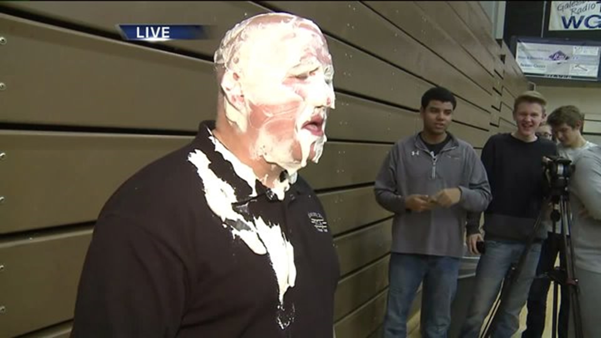 Pie in the Face Contest