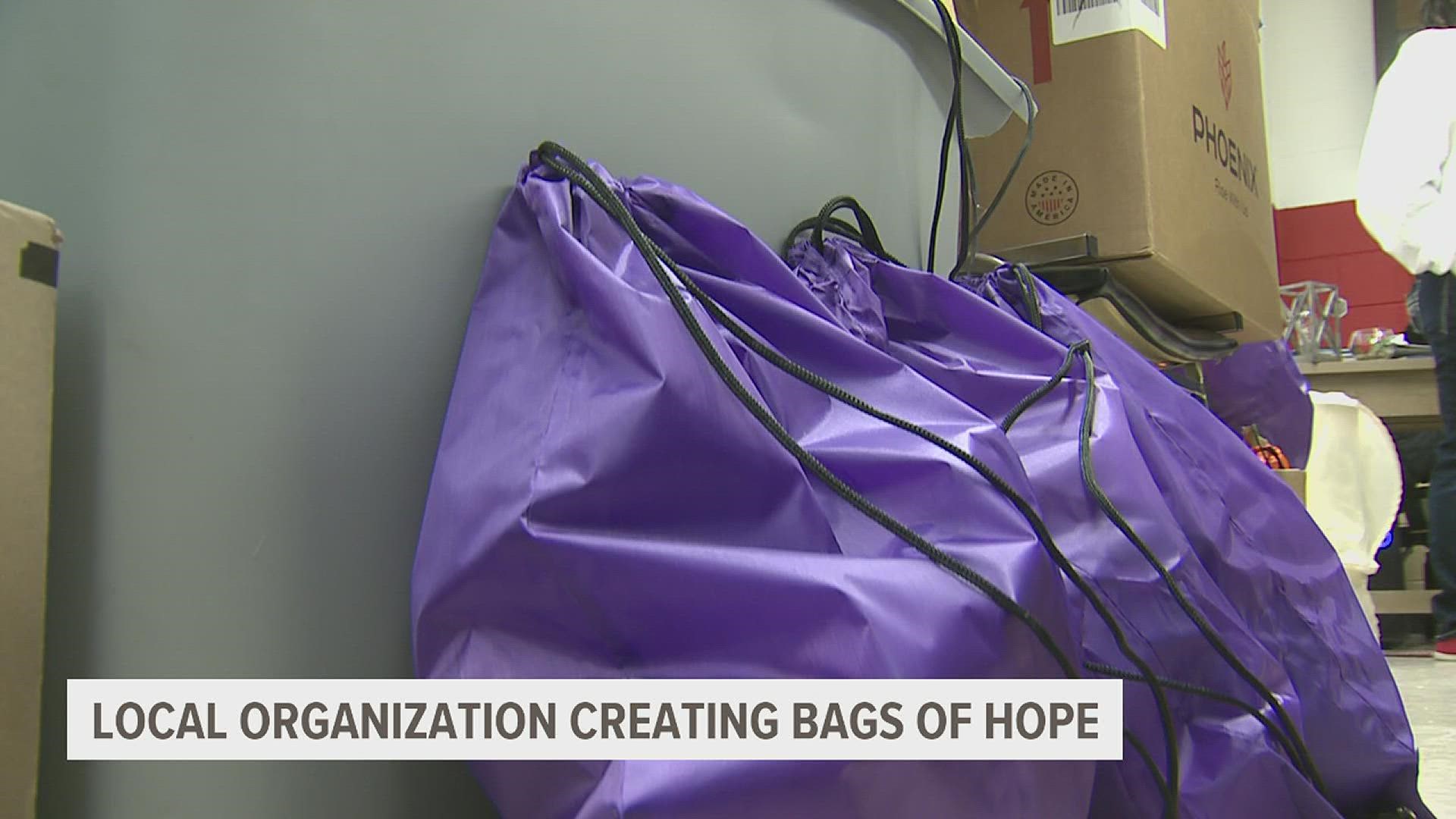 To help those in need during the winter season, Kinna's House of Love is making care packages.
