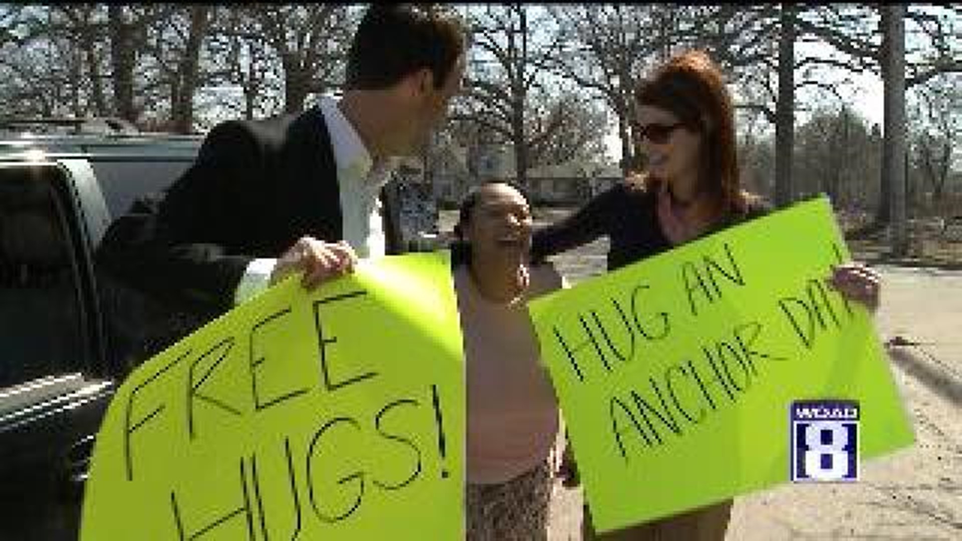 National Hug a News Anchor Day