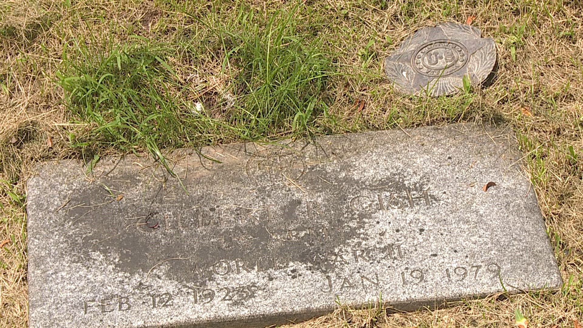 Fading Grave Marker