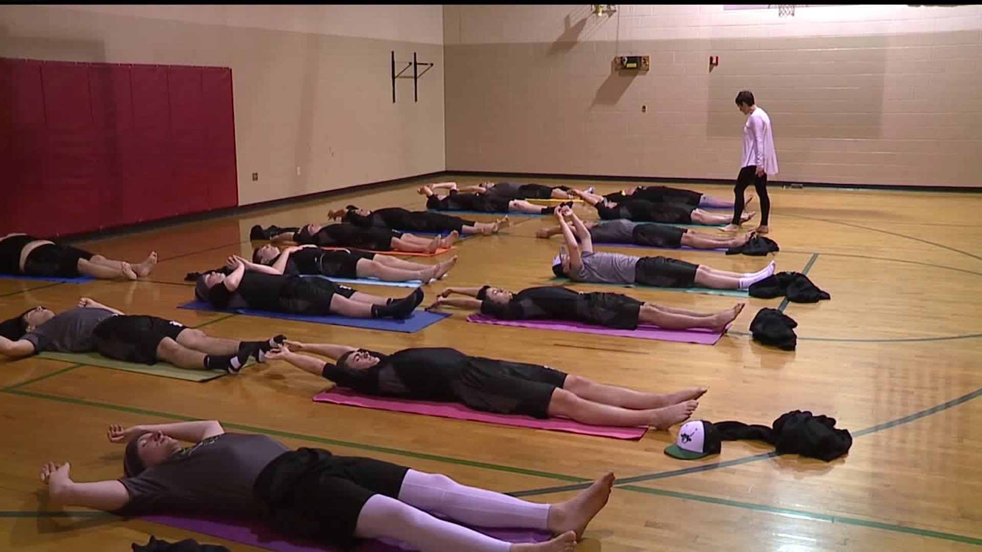 Alleman uses yoga for competitive edge