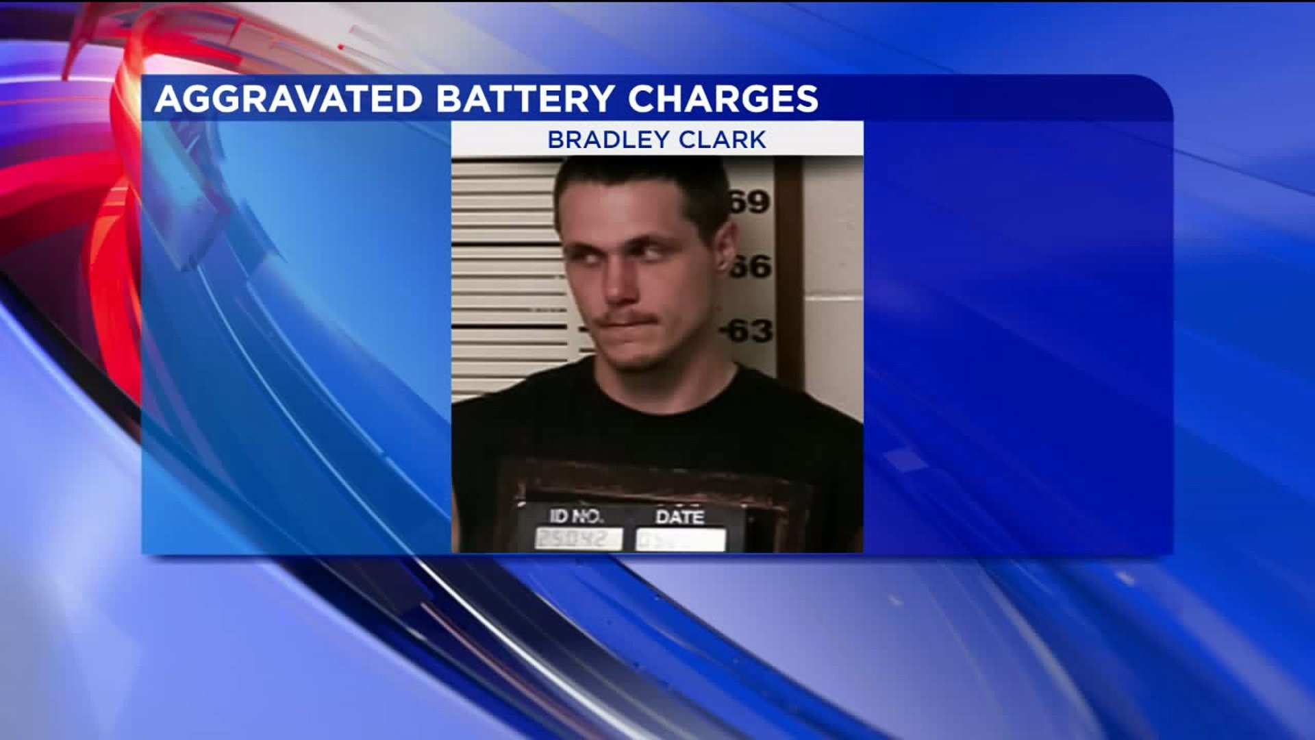Clark charged for aggravated battery