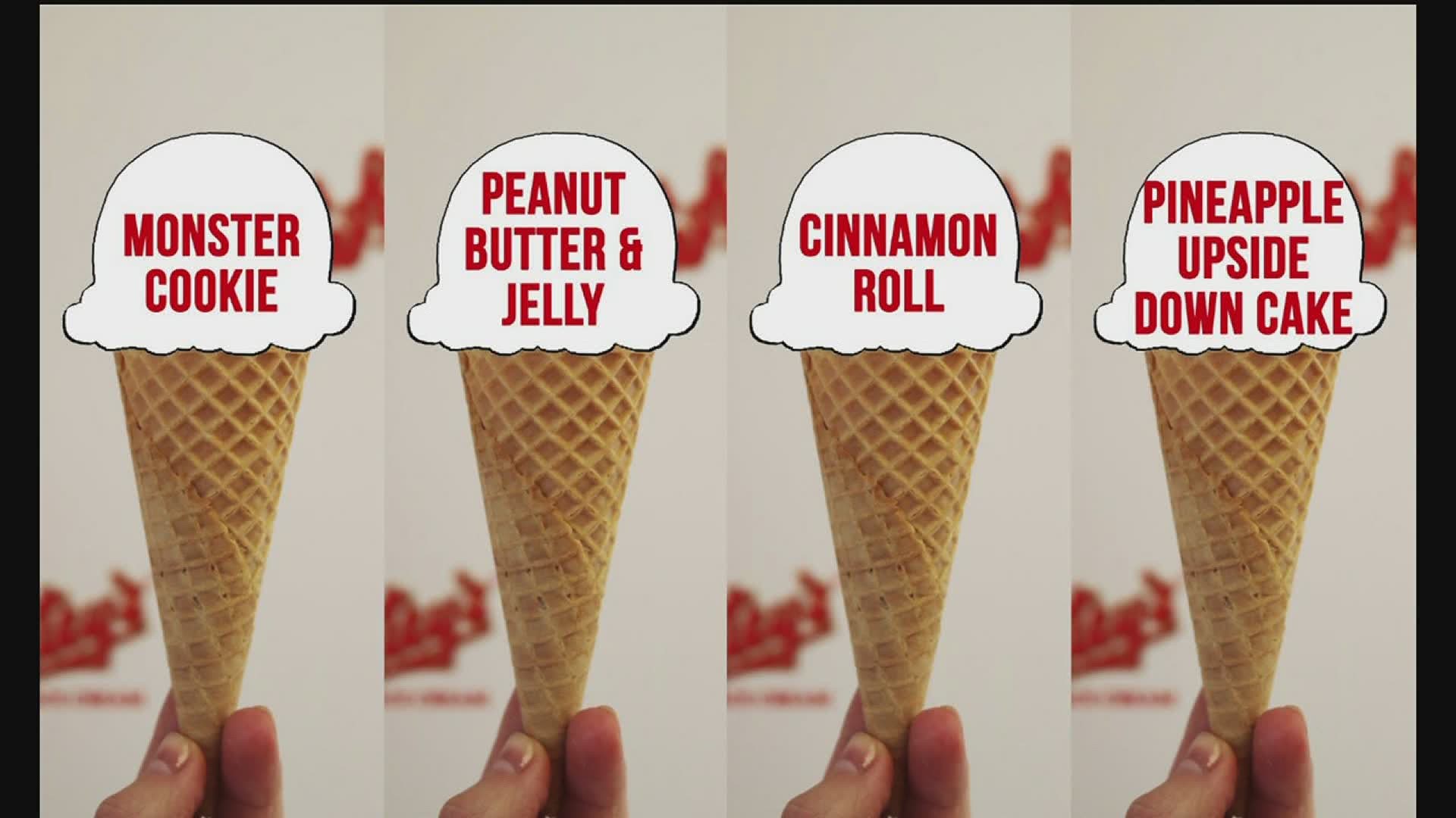 You can vote on four unique flavors in Whitey's Ice Cream Flavor Contest