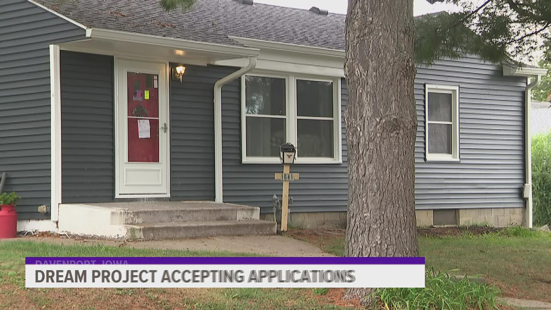 This is the fourth time that the City of Davenport has opened up funding for the popular Davenport DREAM project, which helps certain homeowners revitalize property.