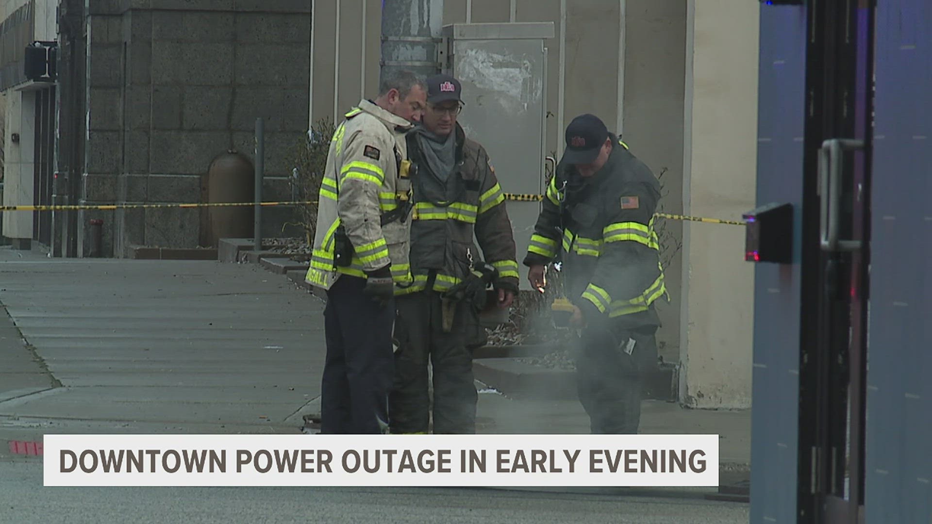 More than 5,600 customers lost power before it was eventually restored.