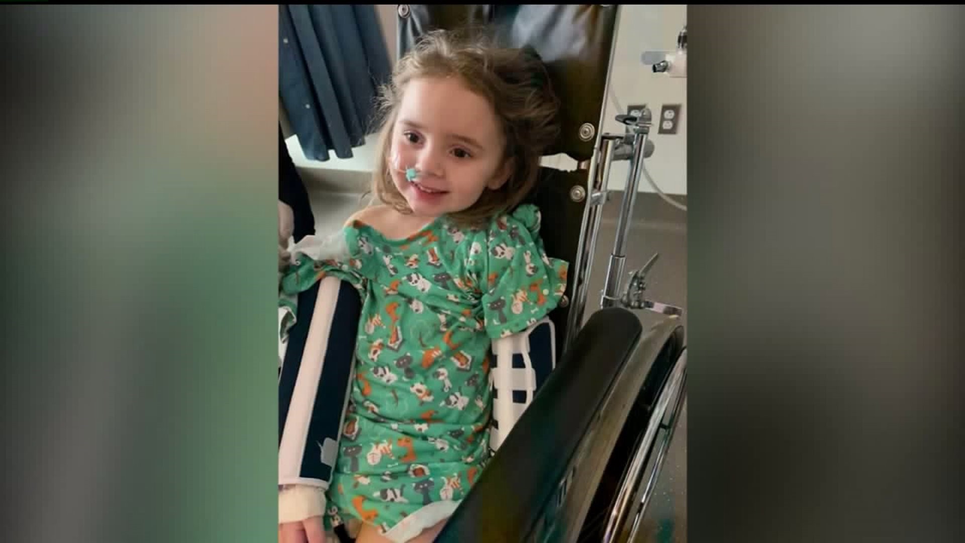 Four-year-old Iowa girl suffers brain damage while battling flu