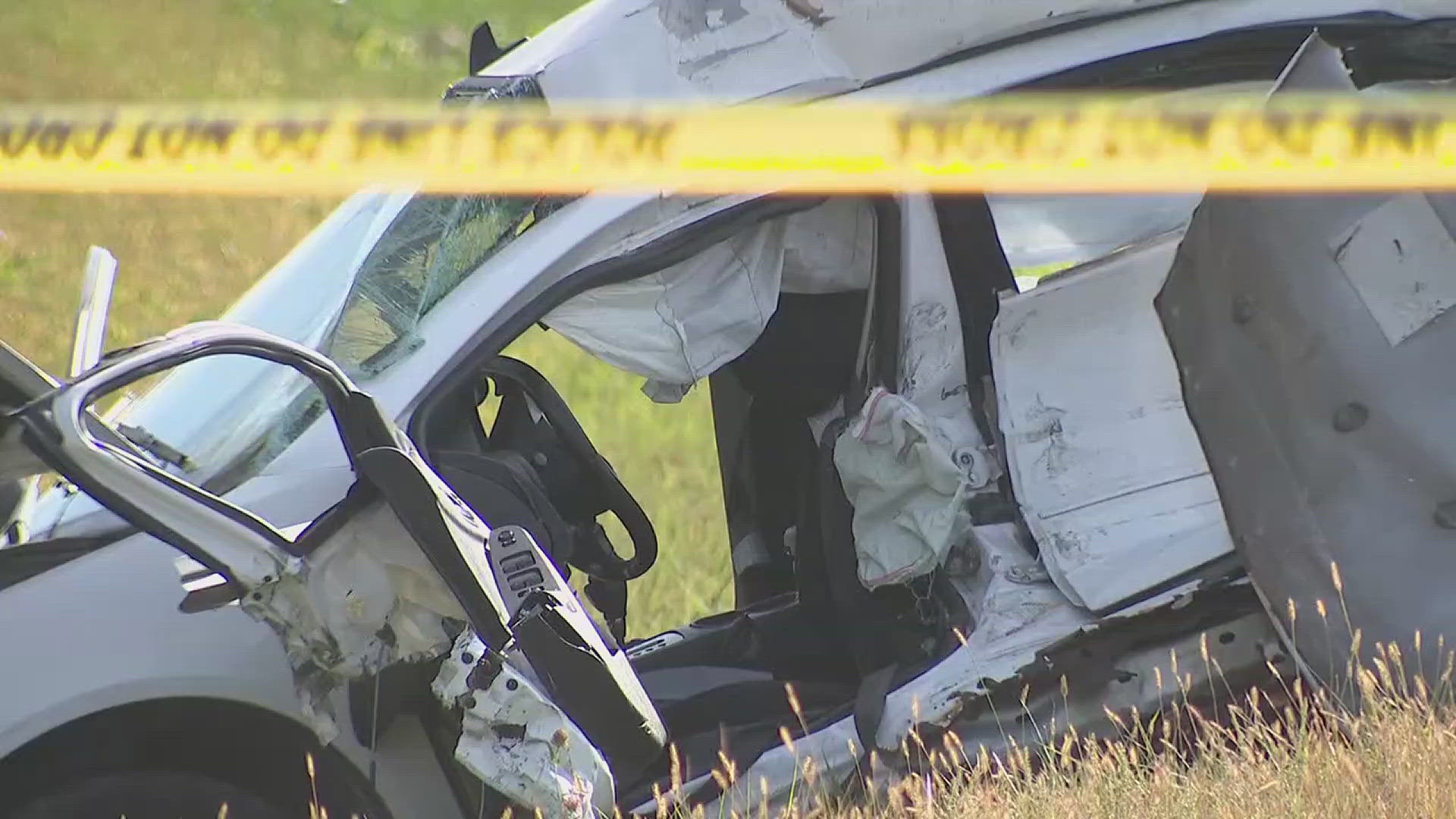 A sheriff's deputy told News 8 that a sedan was traveling north on 256th St. and a box truck was heading east on 94th Ave. when the two collided in the intersection.