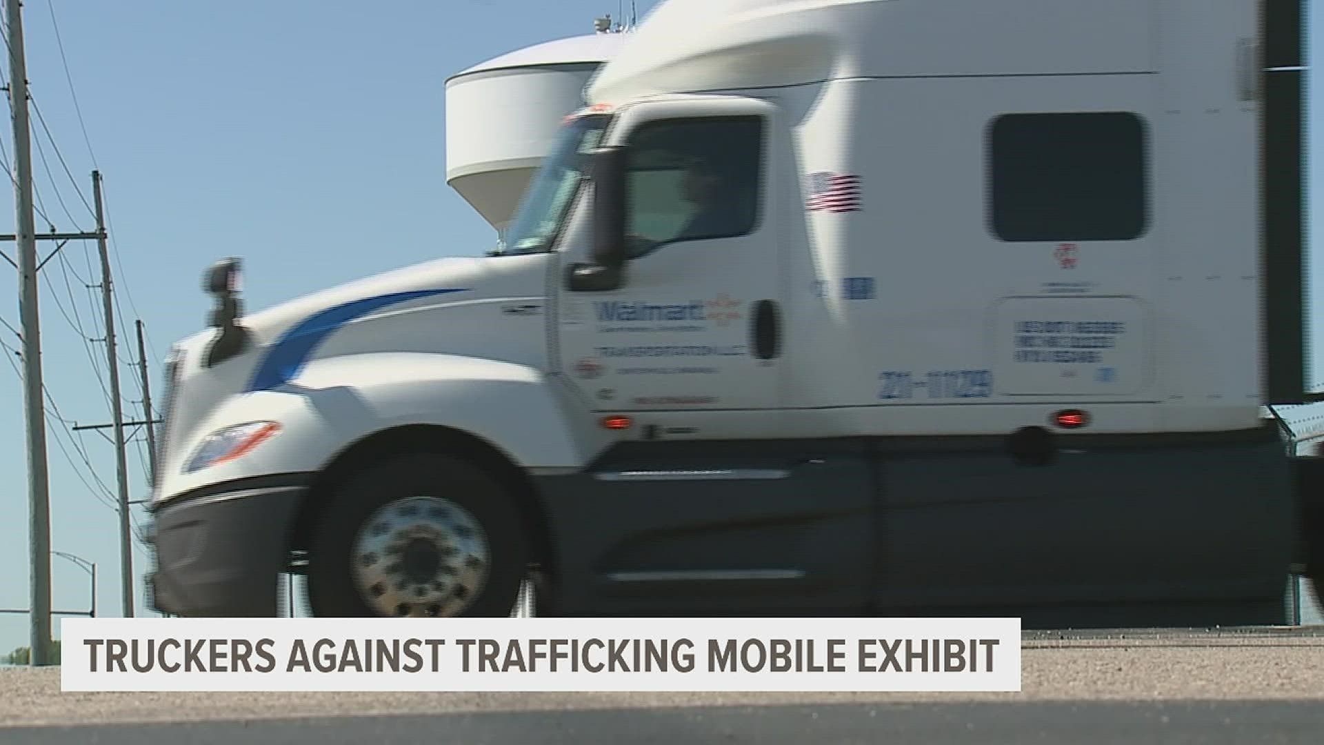 The nonprofit is pairing with Walmart Transportation on their mobile exhibit, The Freedom Drivers Project, to educate drivers about the signs of modern-day slavery.