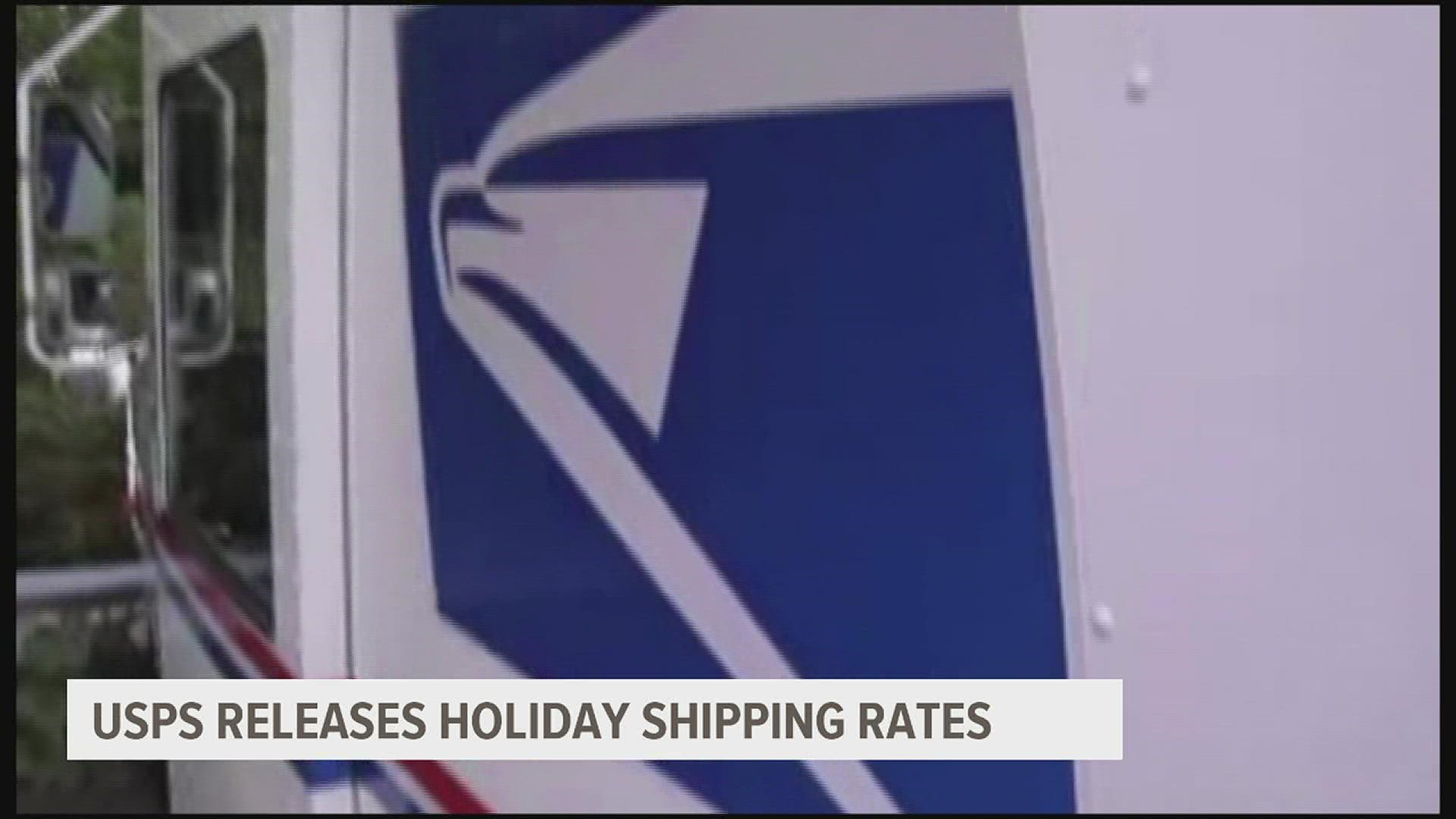 USPS is raising its shipping rate ahead of the holiday season and FedEx will increase its fee in the new year.