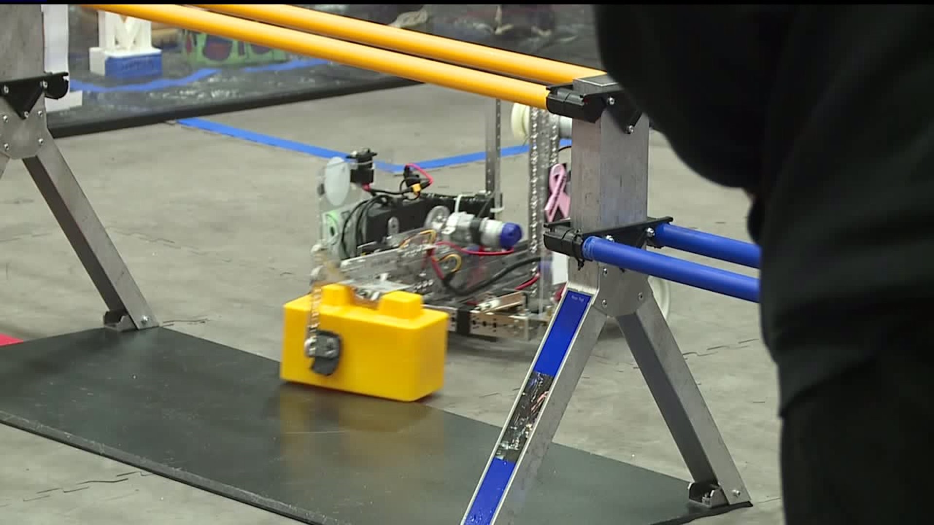Riverdale High robotics competition stacks Lego and donates toys to Iowa children's hospital