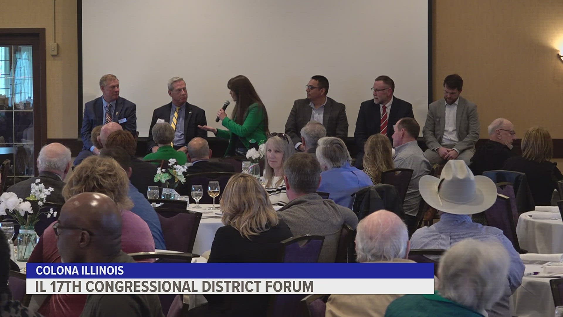 Joe McGraw, a retired judge from Rockford, and Scott Crawl, a Milan farmer, see eye to eye on most things including tighter border security and energy independence.