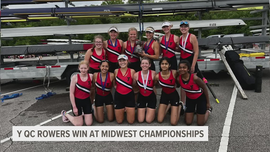 Y Quad Cities Rowing team sends 18 athletes to Midwest Junior Rowing