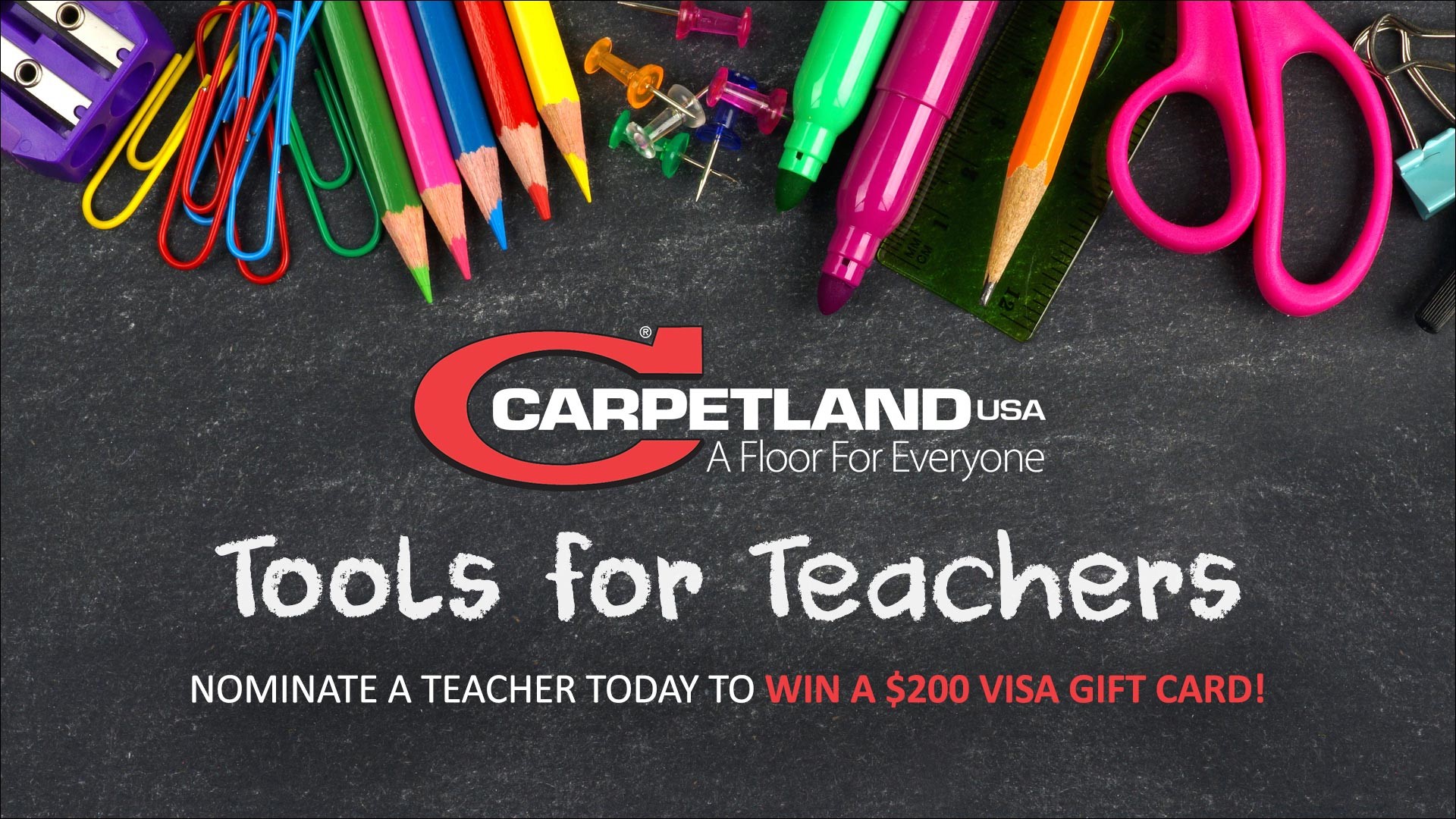 Tools For Teachers Sweepstakes