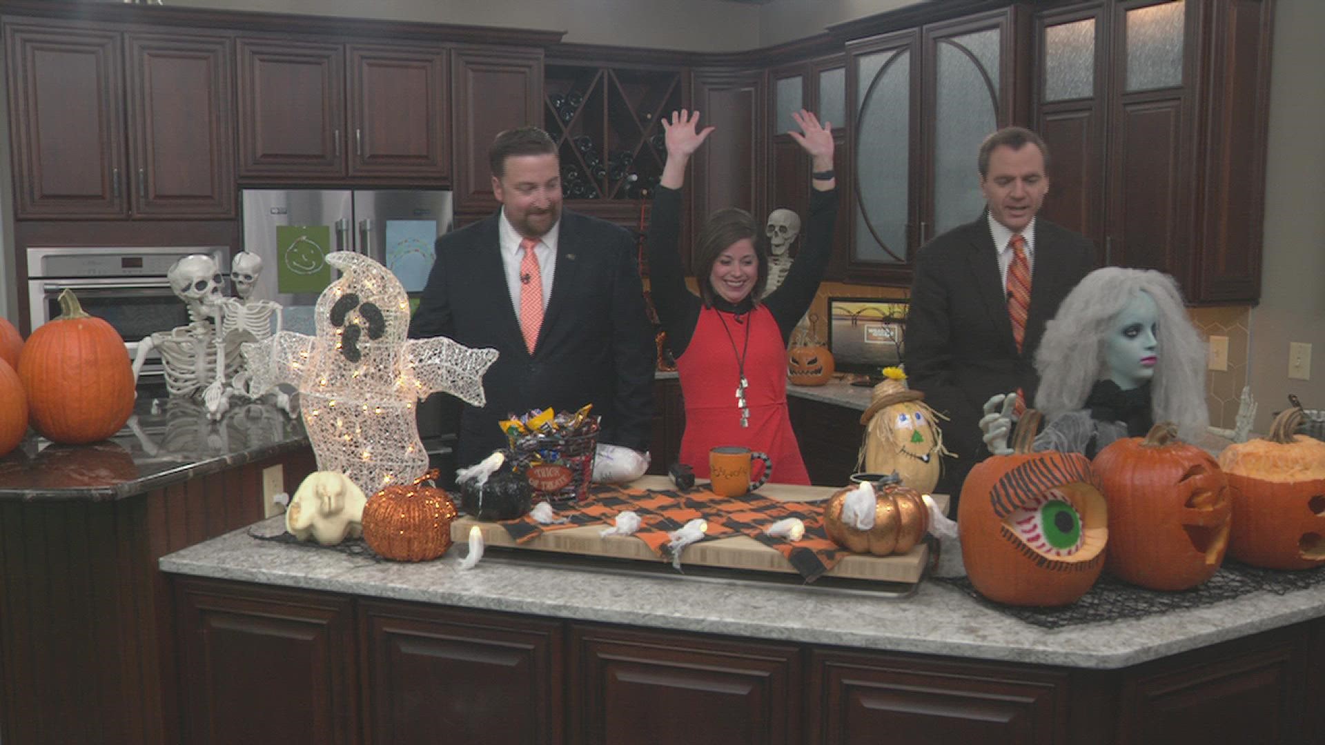 A big shout-out to one of our Directors, Scott, for helping us decorate our kitchen for Halloween!