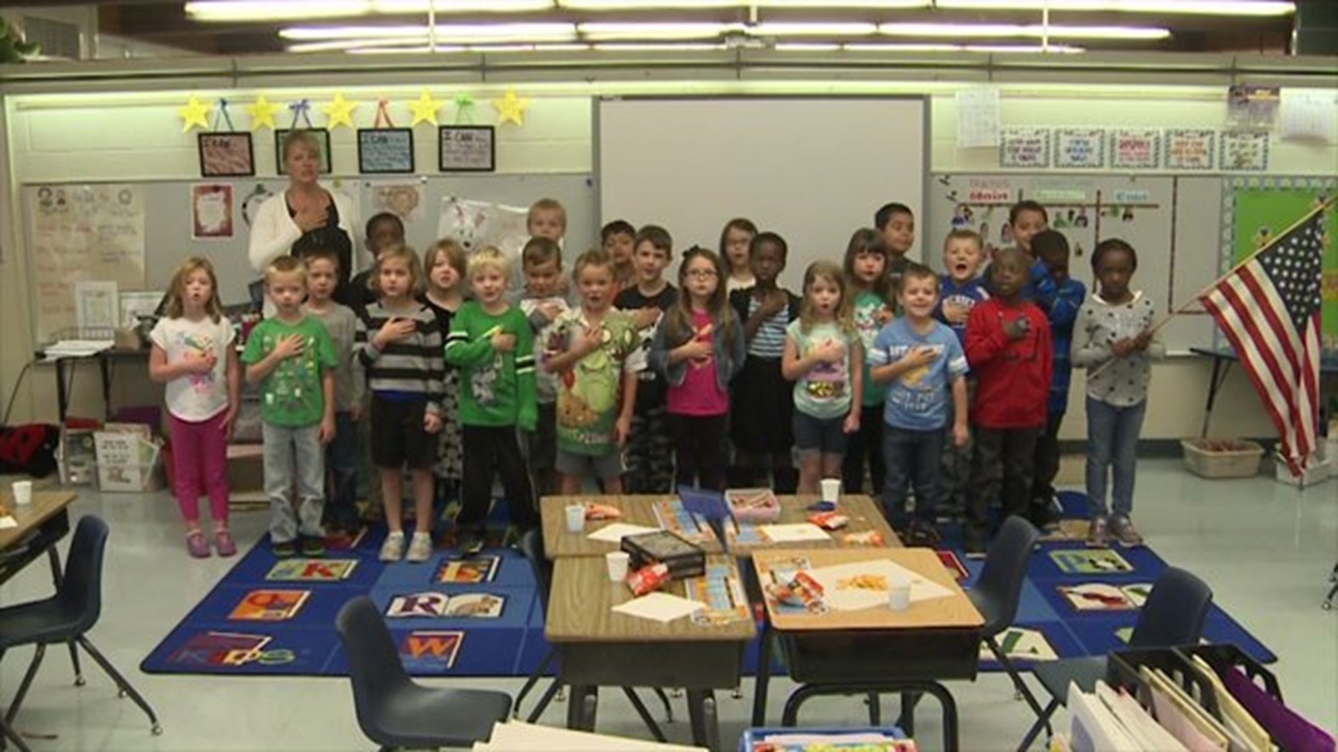 The Pledge from Mrs. Penzkoffer`s class at McKinley Elementary