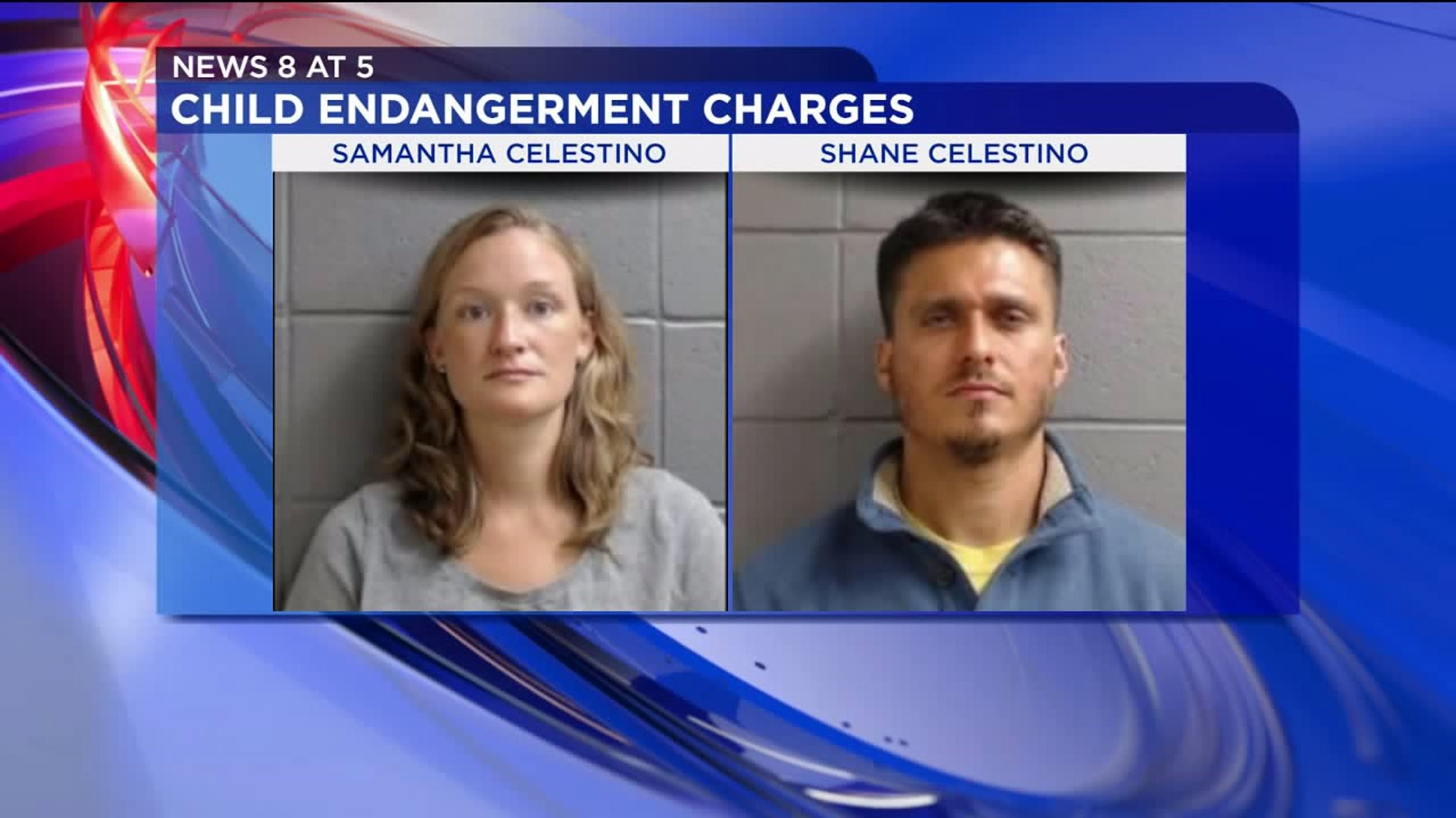 Two arrested on child endangerment charges