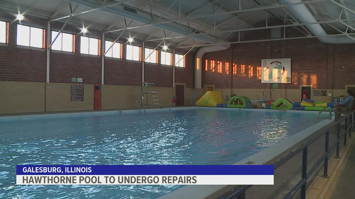 Hawthorne Pool to undergo repairs following Galesburg City Council vote