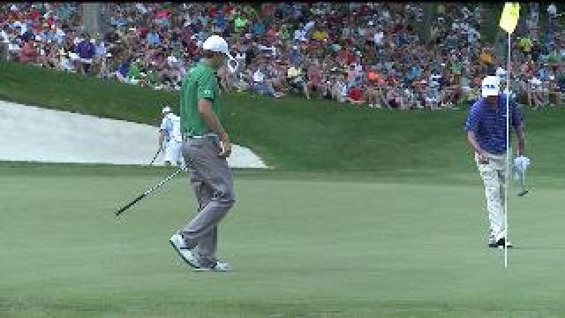 Spieth Bunker Shot Named Best of the Year