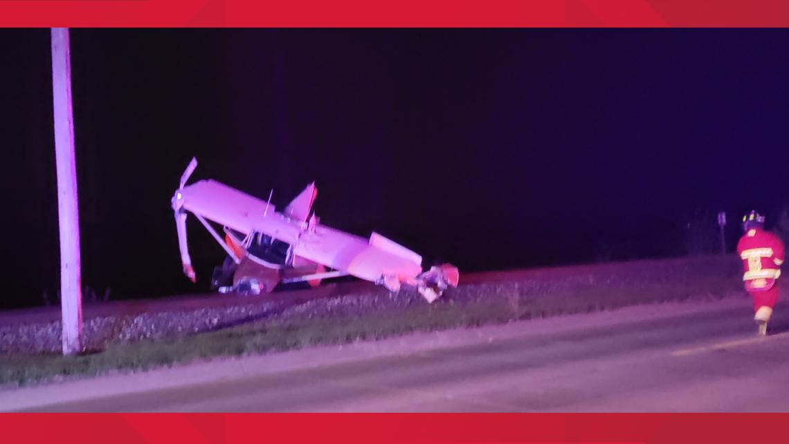 Plane crashes on Highway 22 in Buffalo overnight