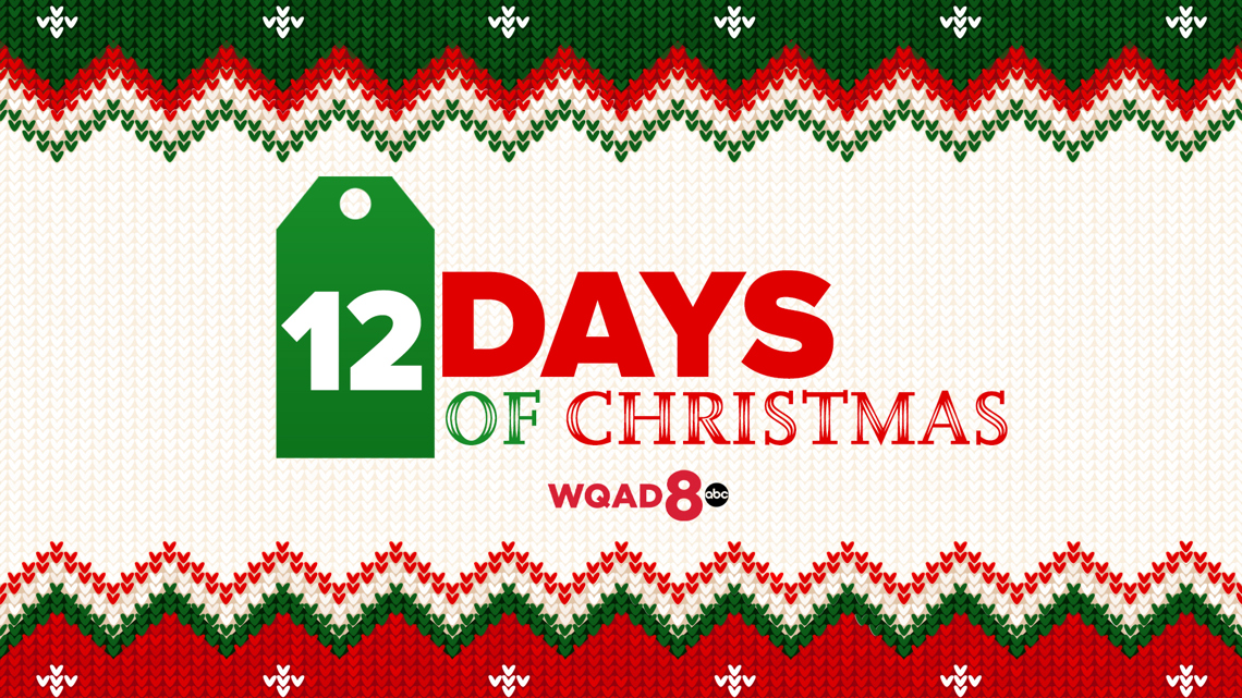 Win daily prizes this holiday season with WQAD's '12 Days of Christmas' starting December 1