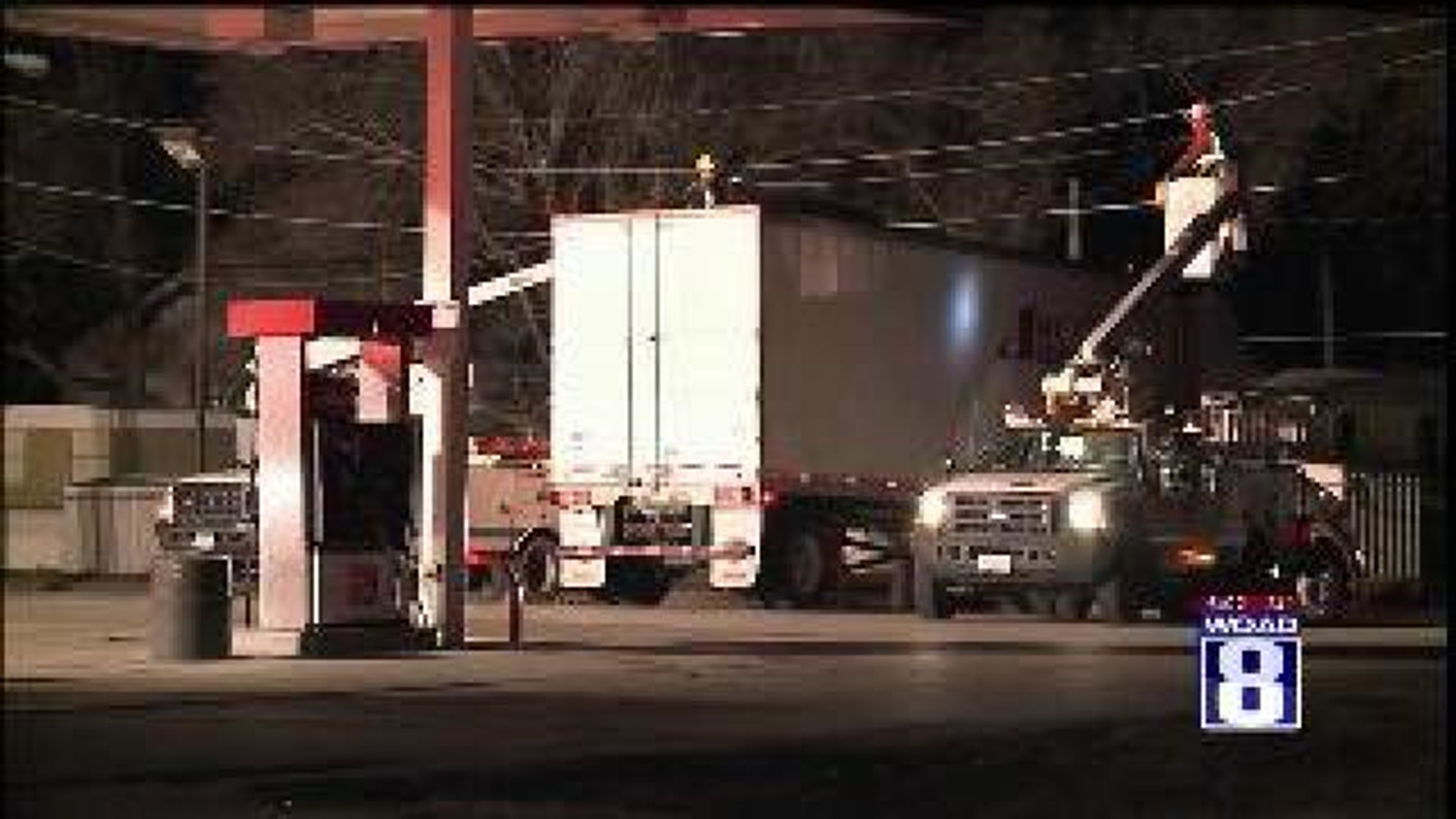 Truck wreck knocks out power for thousands