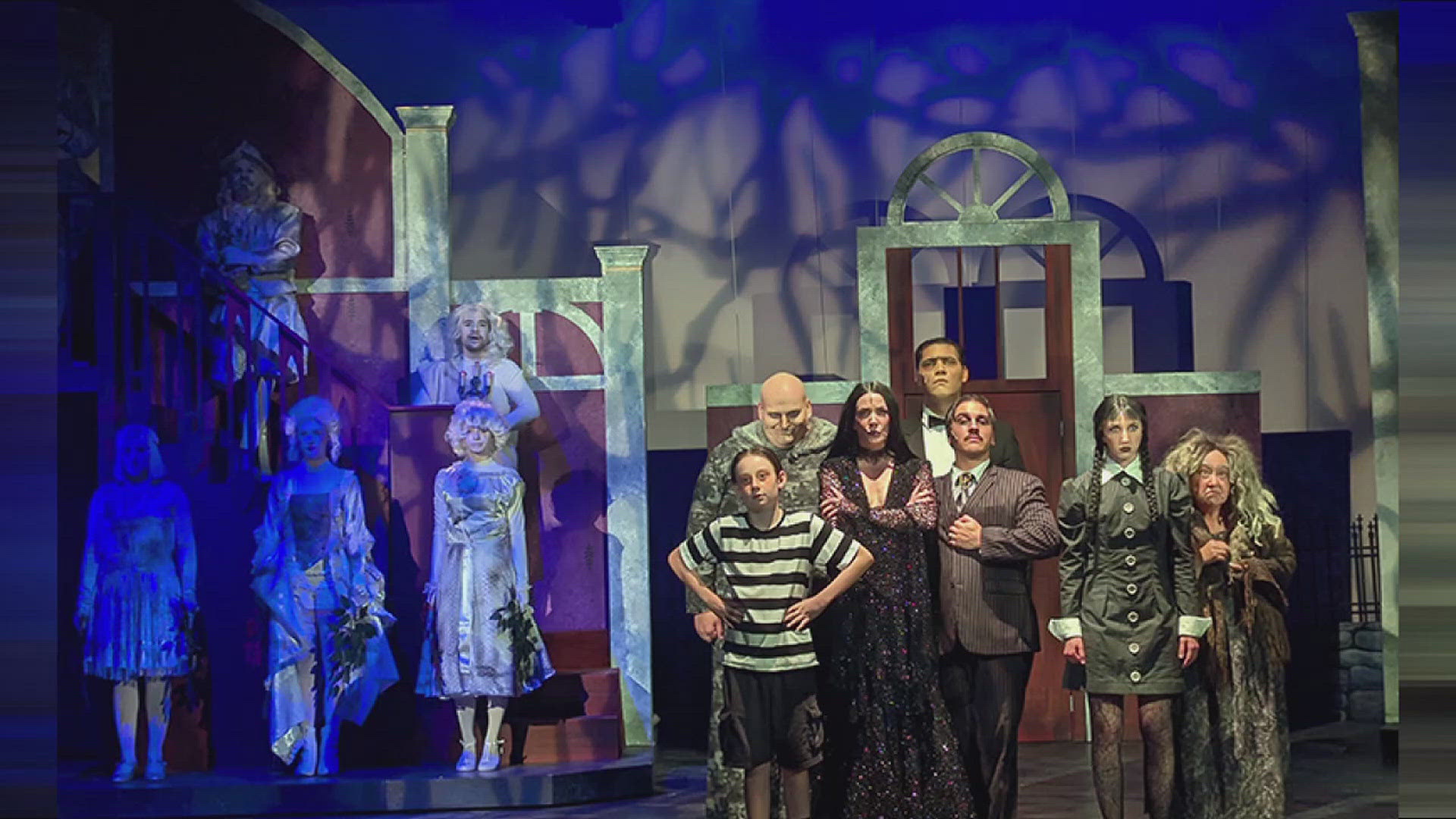 The creepy and kooky Addams Family is taking over the dinner theatre stage for the first time through Nov. 2.