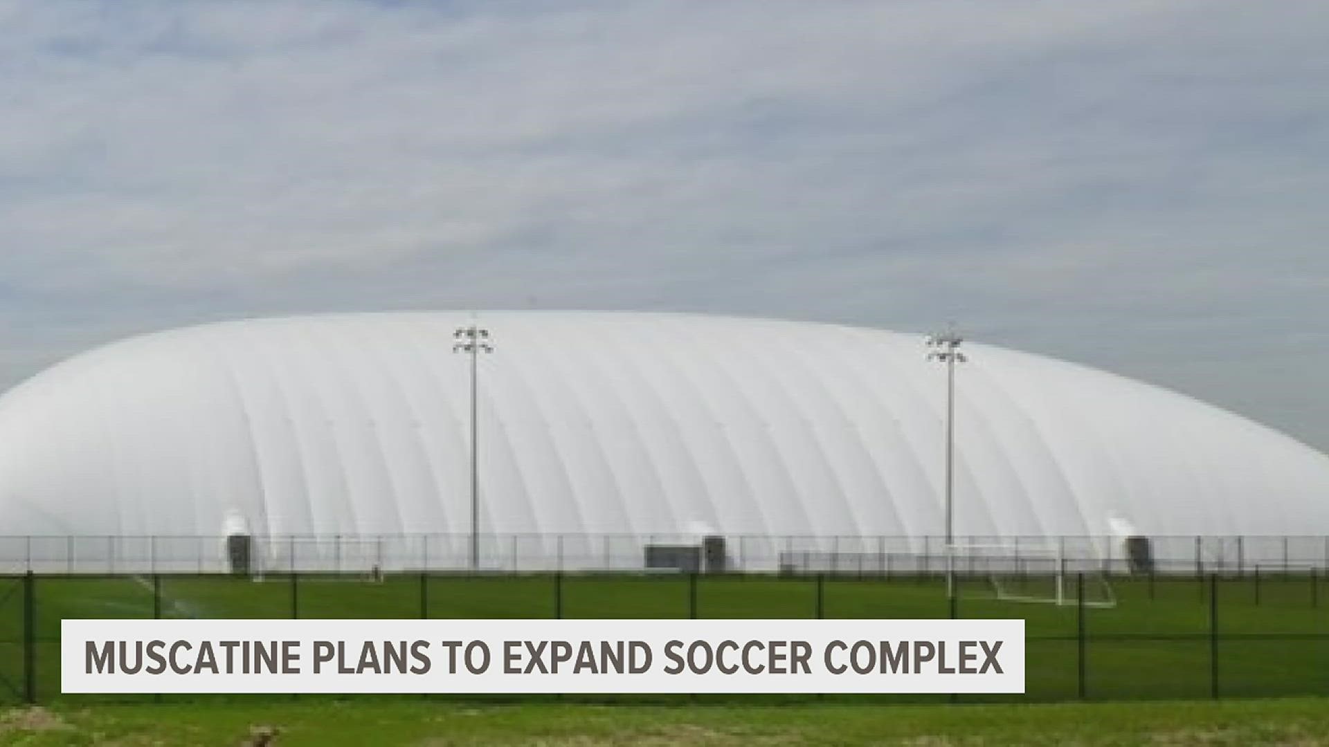 The inflatable doom would go in the same area as its soccer complex, formerly known as Soccer West.