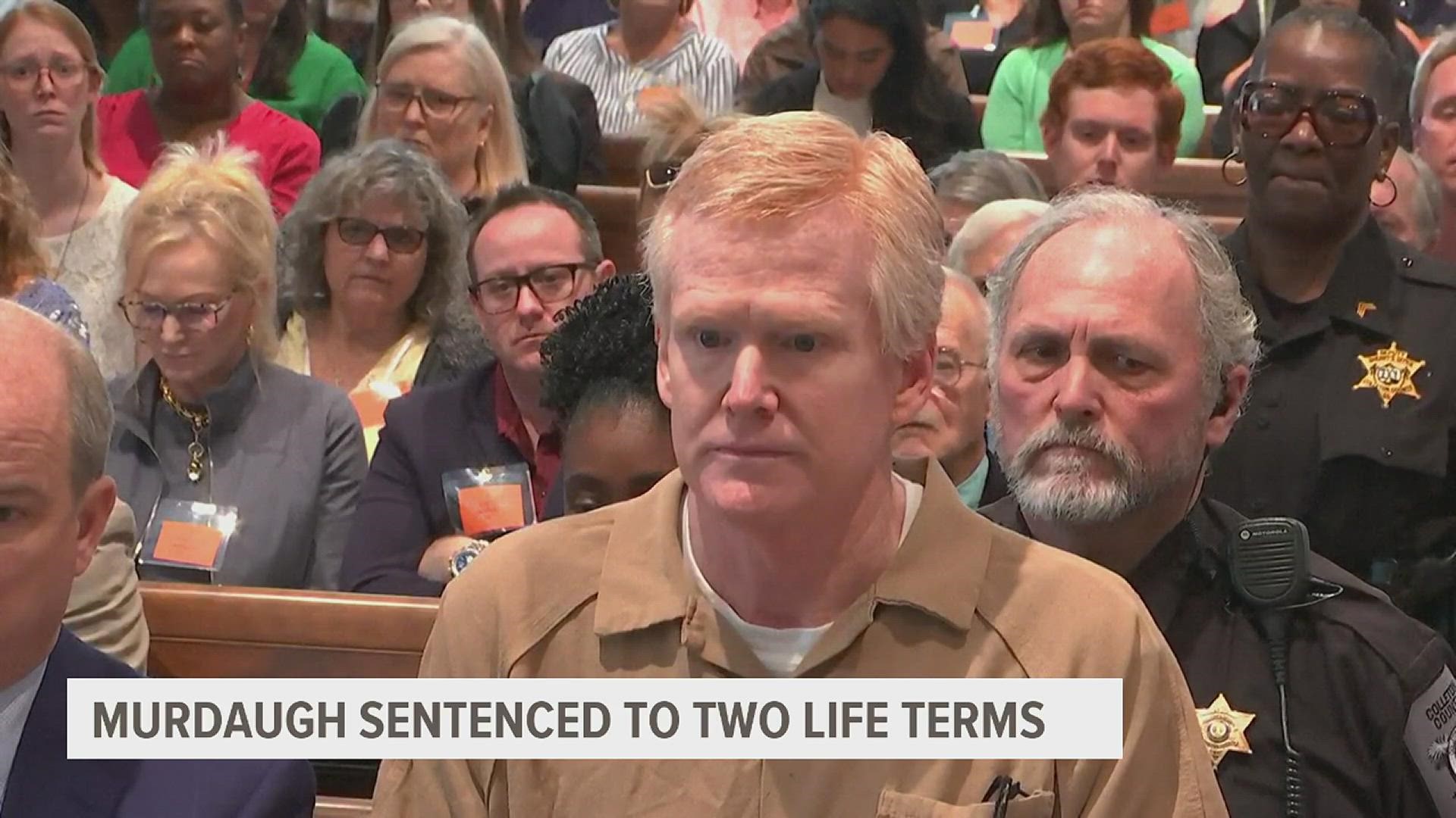 Alex Murdaugh sentenced in murder of wife, son | wqad.com