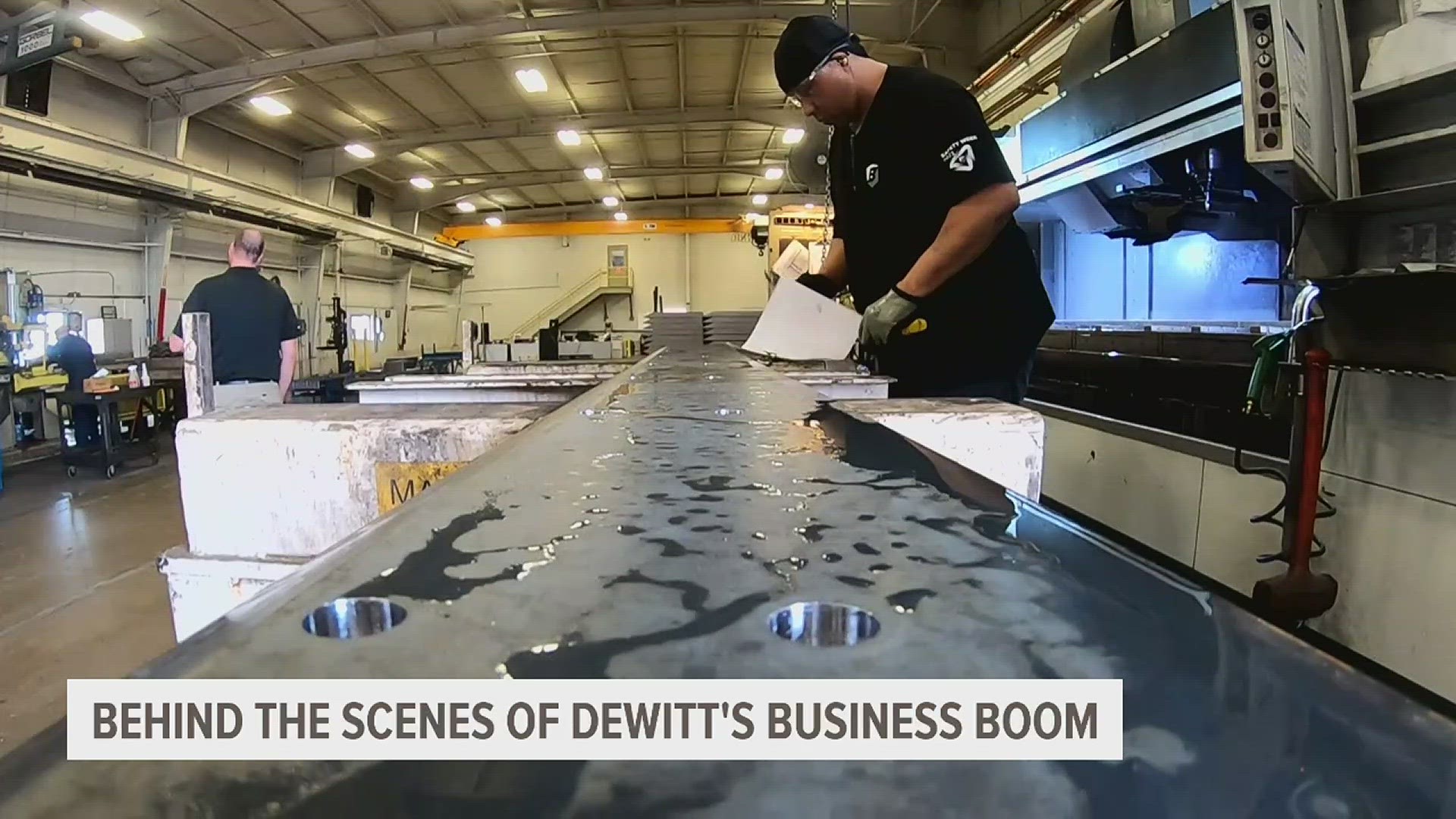 Three manufacturing plants in DeWitt ship products worldwide, but keep their heart in their community.