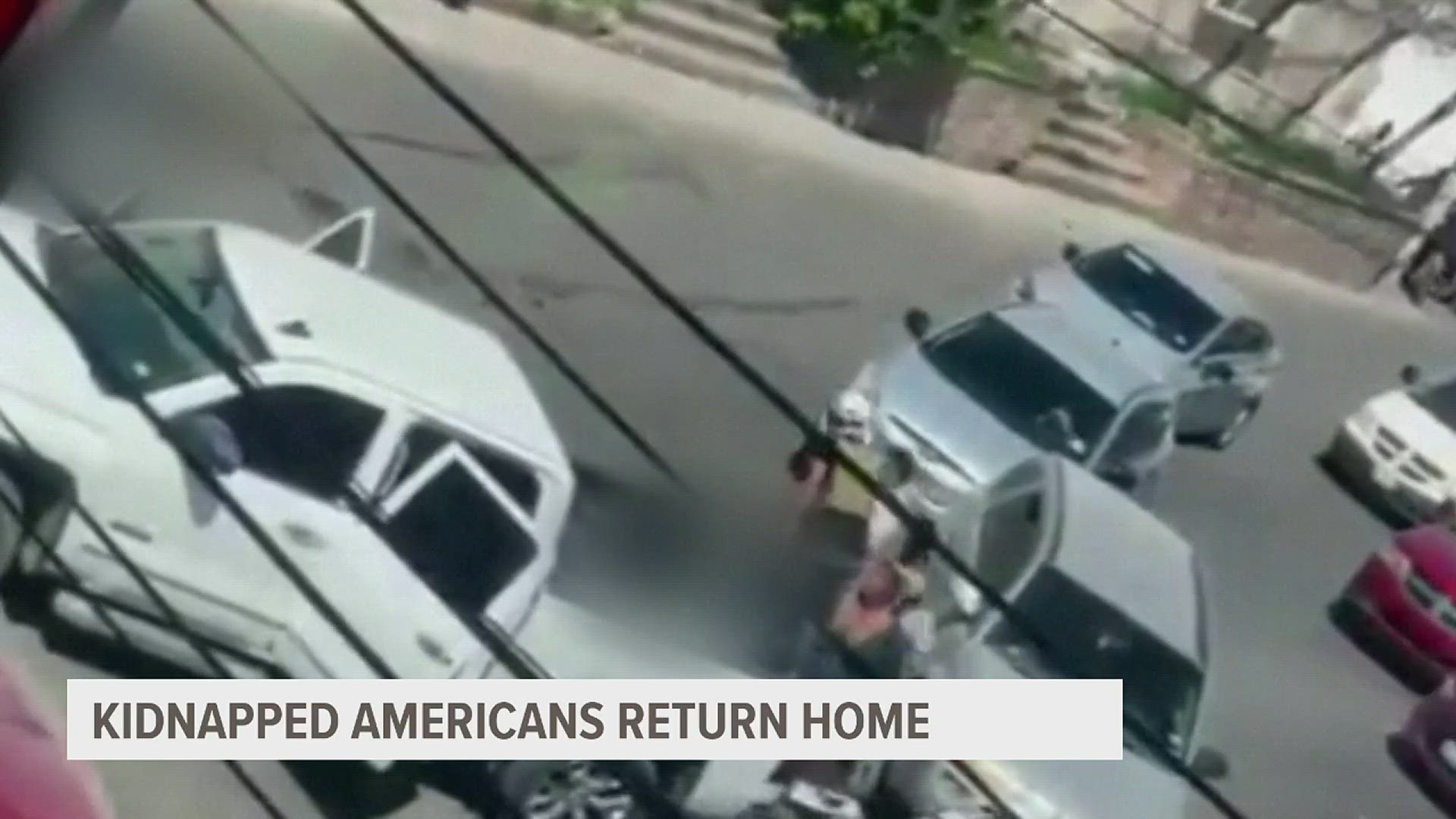 Four Americans were abducted last week when their van was caught in a shootout in Mexico.