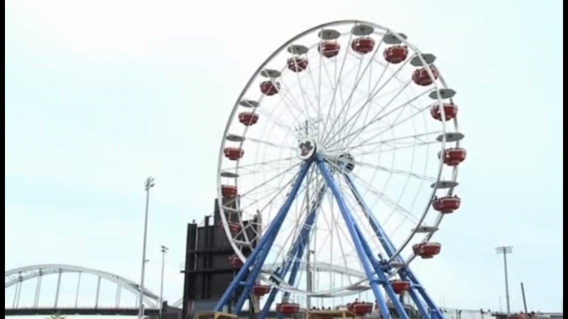 Ferris wheel at Modern Woodmen Park opens to riders in 2014