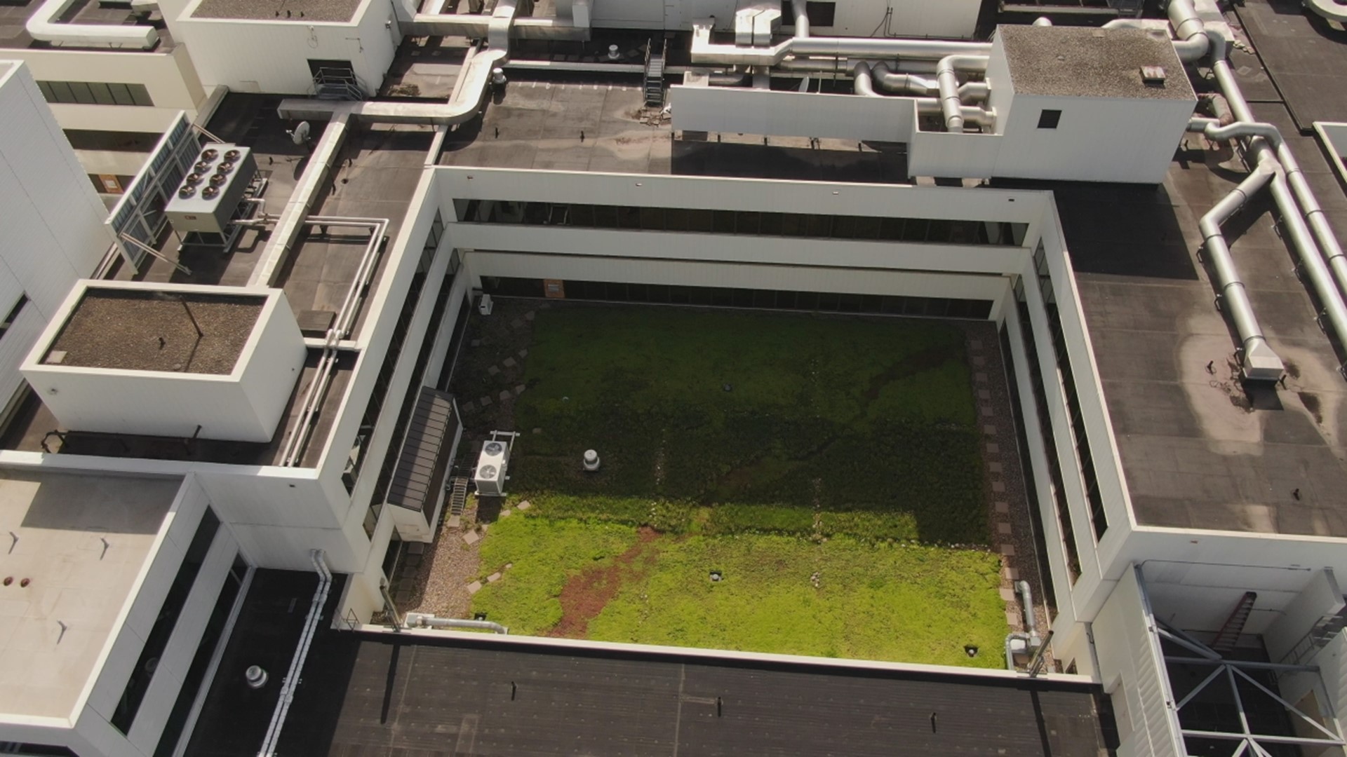 Since 2010, around 50 patient rooms at Genesis East Hospital have overlooked a rooftop garden. Now, the hospital wants to build a second green roof.