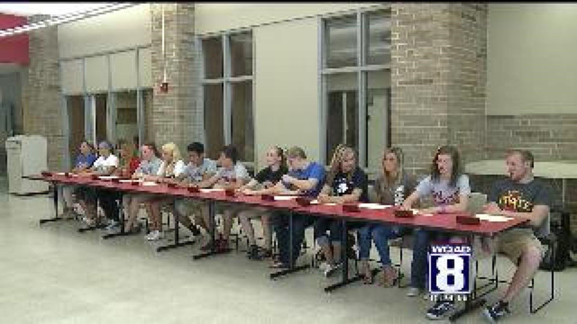 Davenport West High School signing day