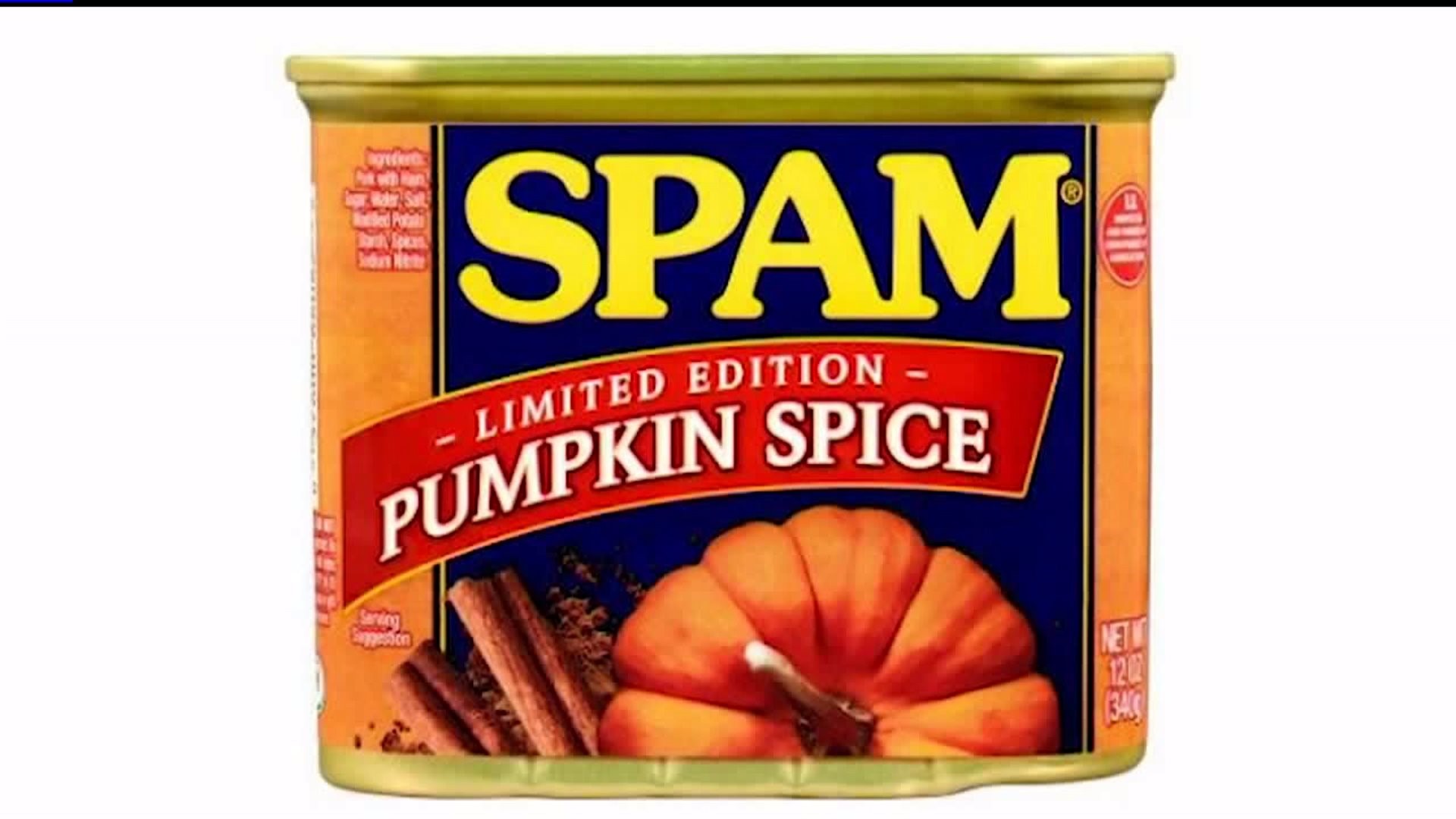 Pumpkin Spice SPAM is Apparently Now a Thing