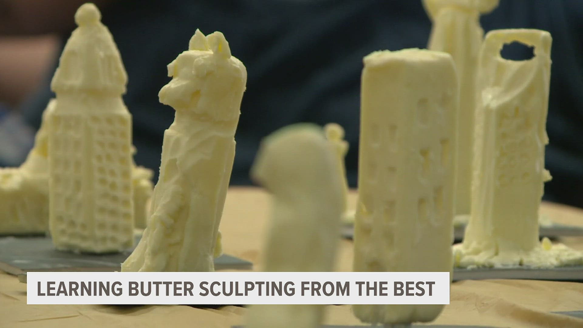 Iowa State Fair's butter sculptor shares butter skills