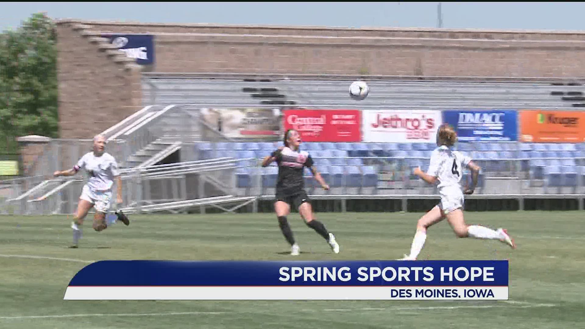 IHSAA and IGHSAU have been working together to come up with a tentative spring sports schedule and it's giving hope to athletes all over the state.
