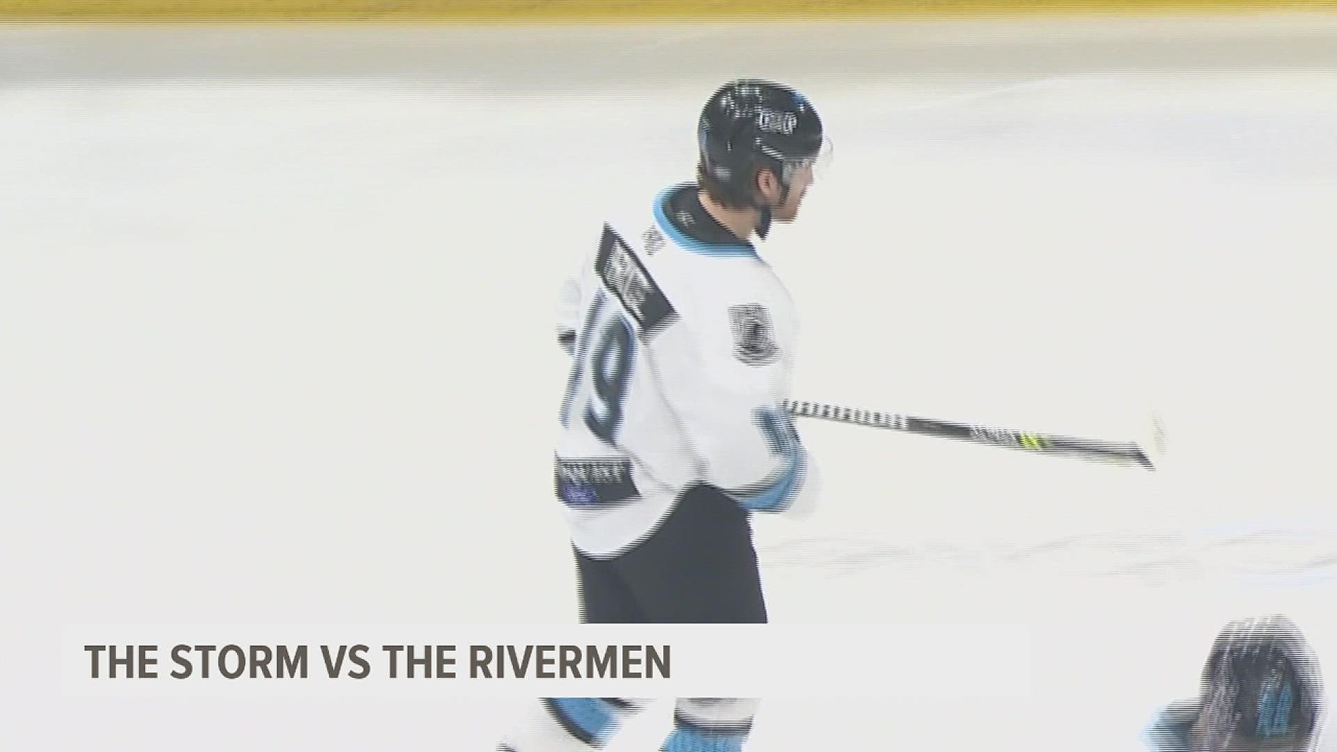 The SPHL semifinals comes down to a series-deciding game 3 following the Storm's 5-1 loss to the Rivermen.