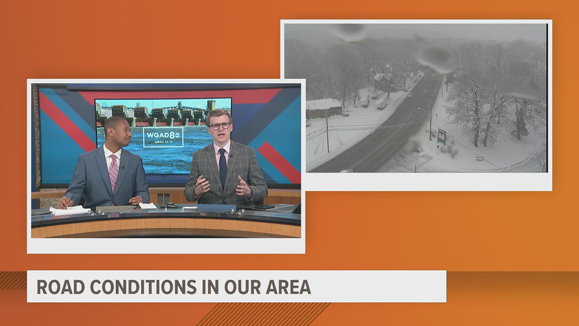 News 8 spoke with Rodd Schick, Moline's municipal services general manager, who gave road condition updates and what is being done to keep the streets clean.