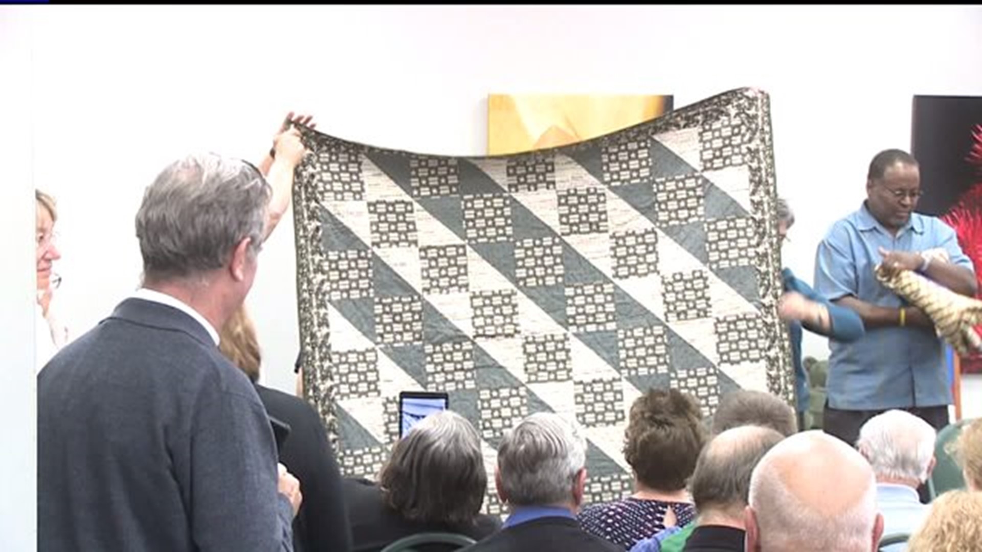 Area veterans honored with hand-made quilts