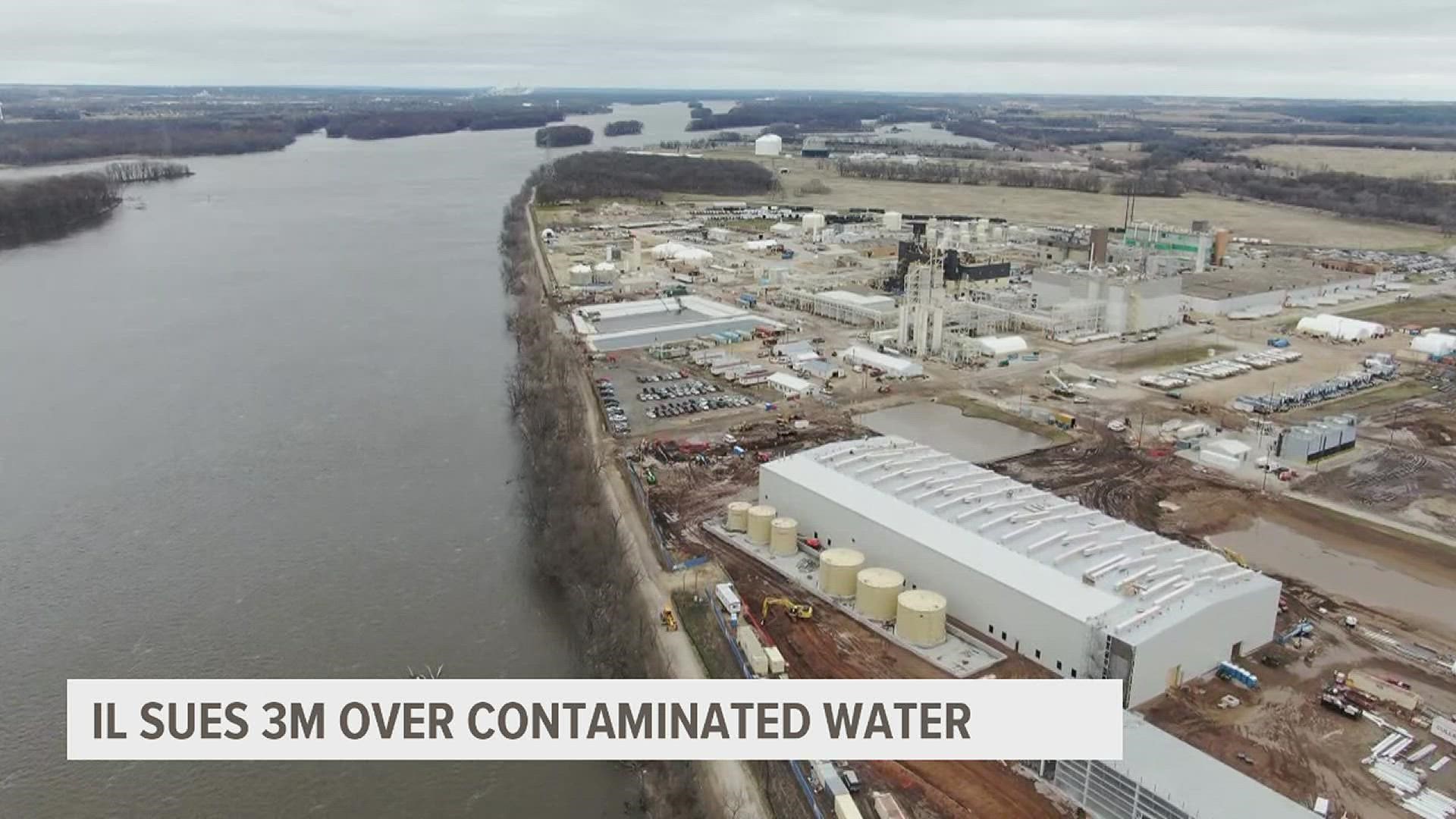 In a lawsuit, the state says the man-made chemicals were knowingly discharged into the river, air, drinking and groundwater around the Cordova facility for years.