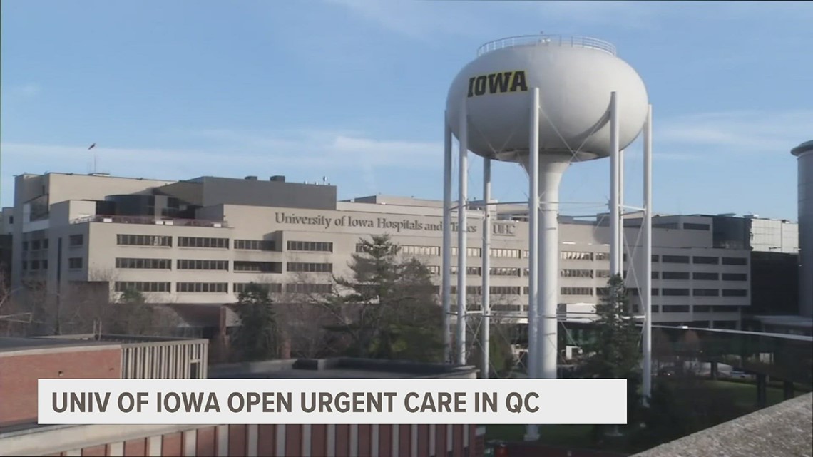 University of Iowa opening 2 urgent cares in the Quad Cities