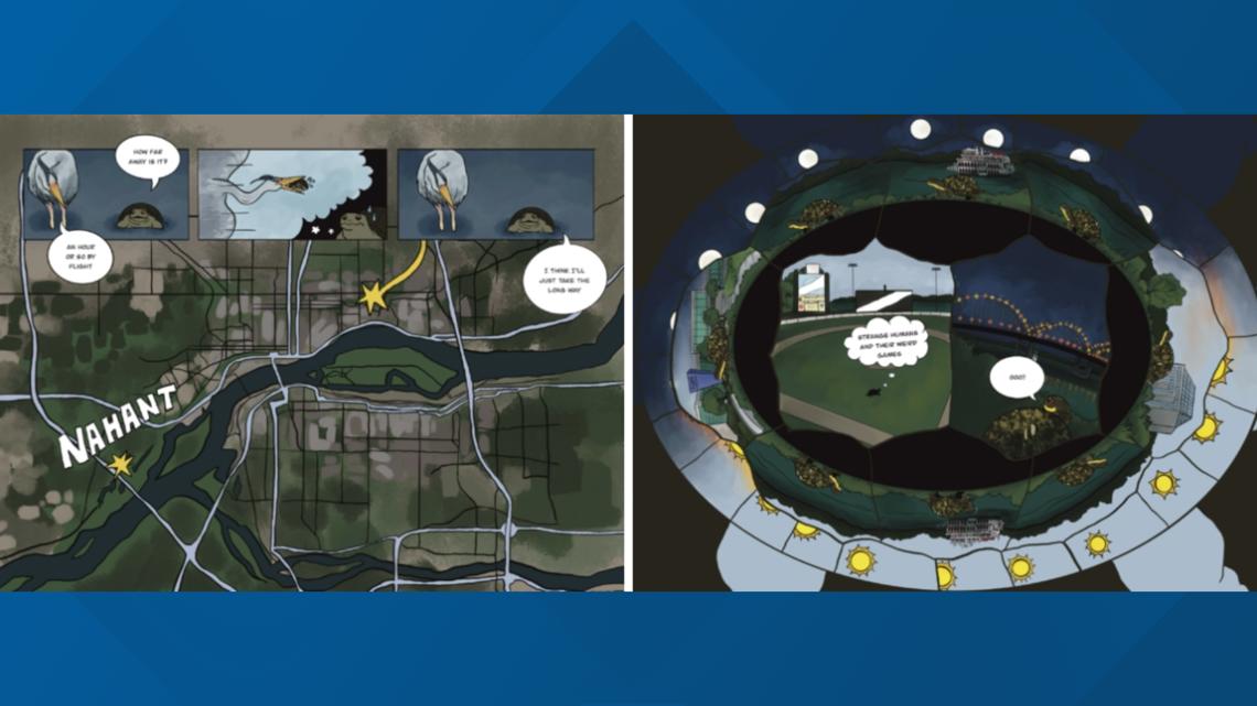 Iowa State professor partners with Nahant Marsh for educational children's comic