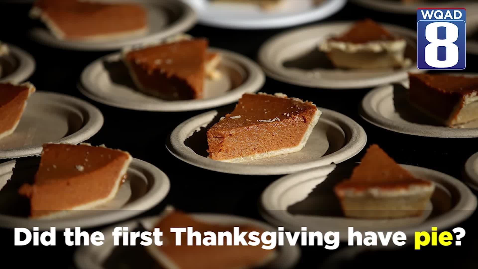 Some Thanksgiving foods may not be true to the first feast