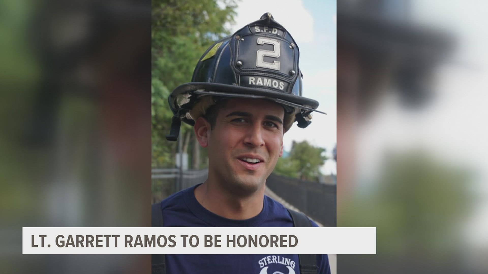 Ramos died in December 2021 after a floor collapsed beneath him while he was fighting a fire in Rock Falls.