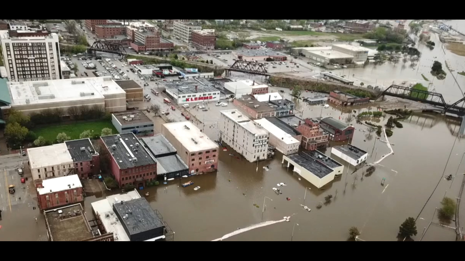 Five years ago, a record-high Mississippi River broke through a wall of Hesco barriers, sending millions of gallons of flood water into downtown Davenport.