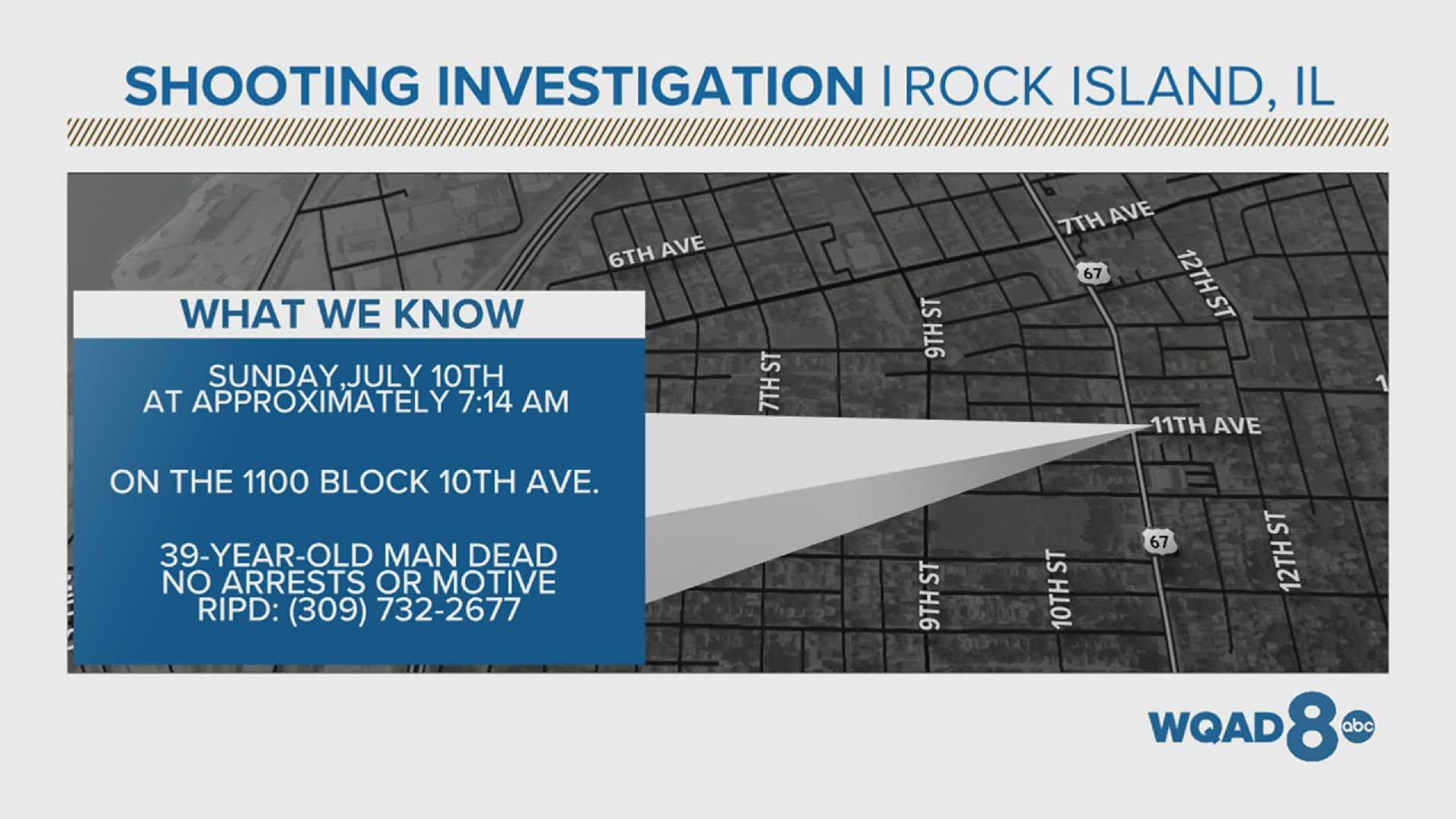 39-year-old Amani Kamada was found dead Sunday morning in Rock Island.